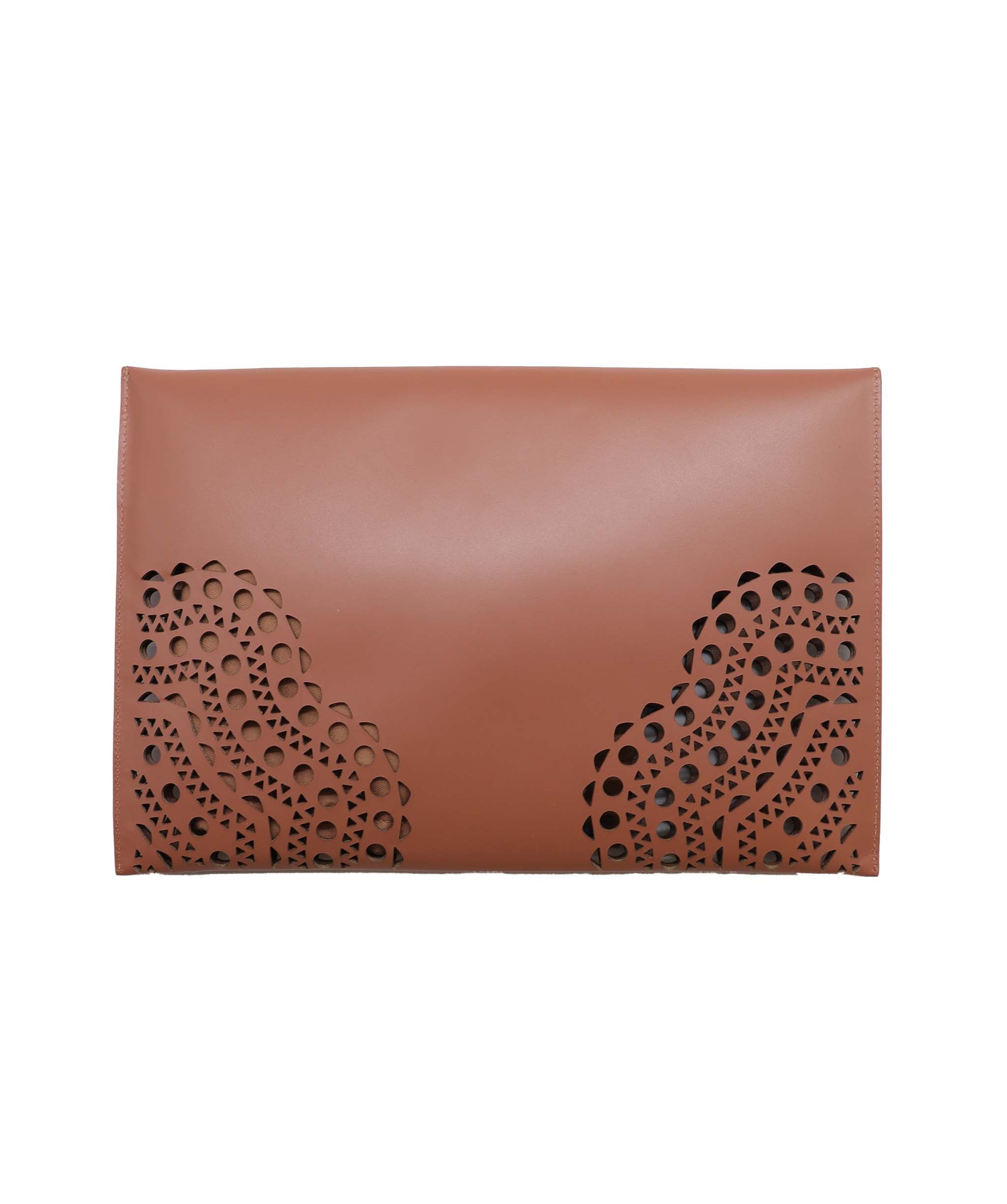 Alaïa Clutch Bag WB7070 Pink DXBS2324