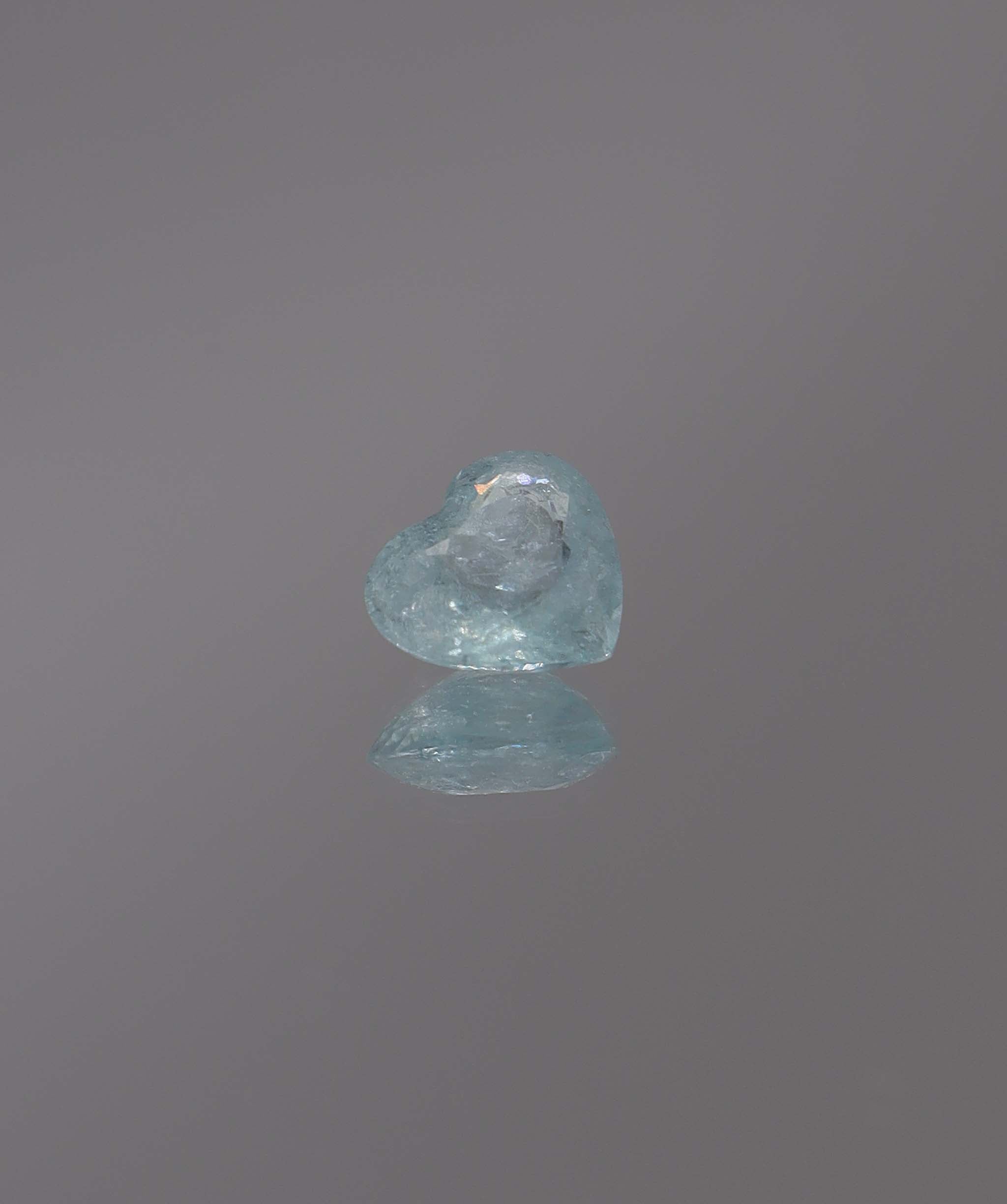 1.71ct Heart Paraiba Frozen heart DXBCD1186