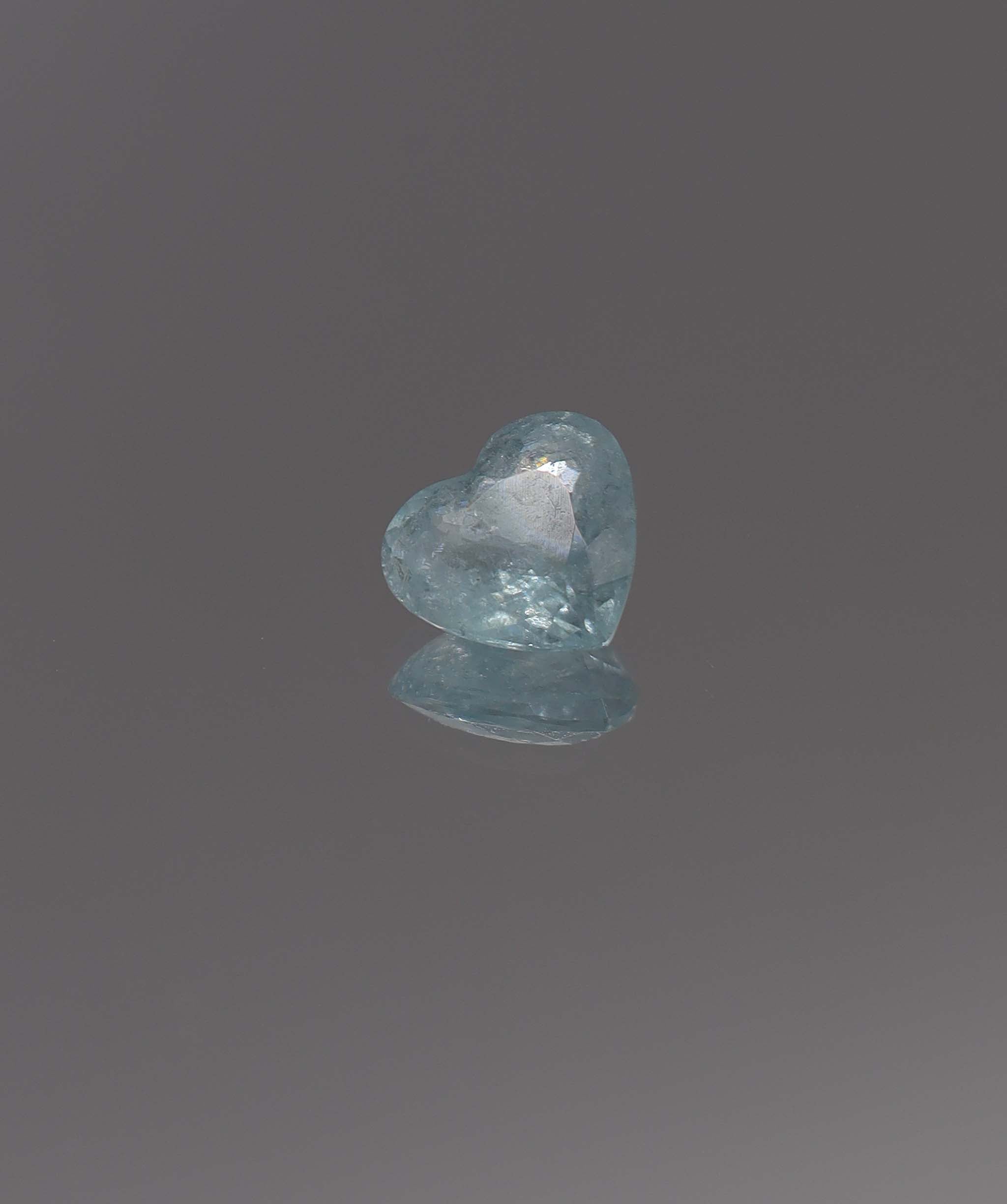 1.71ct Heart Paraiba Frozen heart DXBCD1186