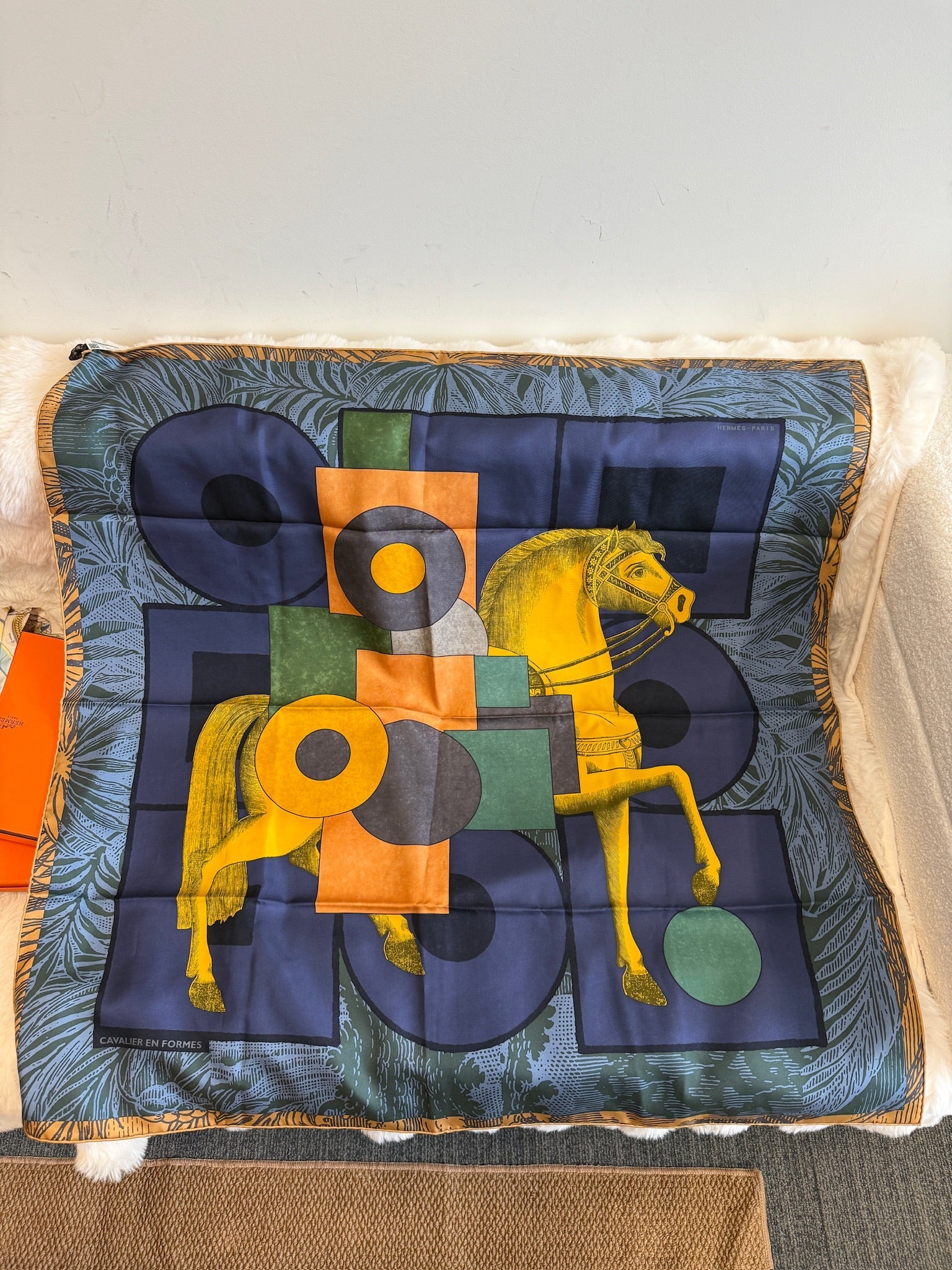 Hermès Carré 90 Silk Scarf-New with box