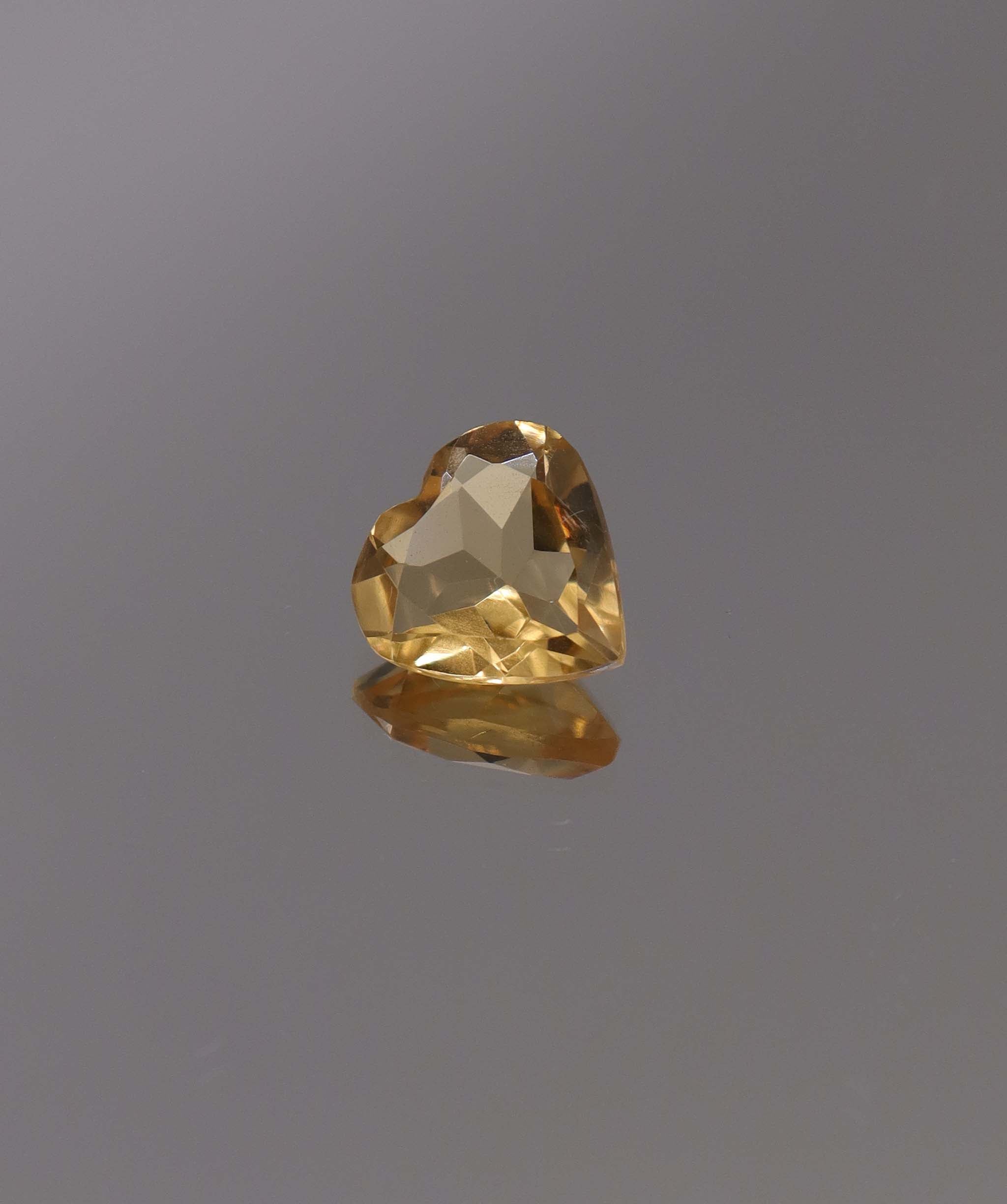 2.60ct Citrine Heart  DXBCS1281