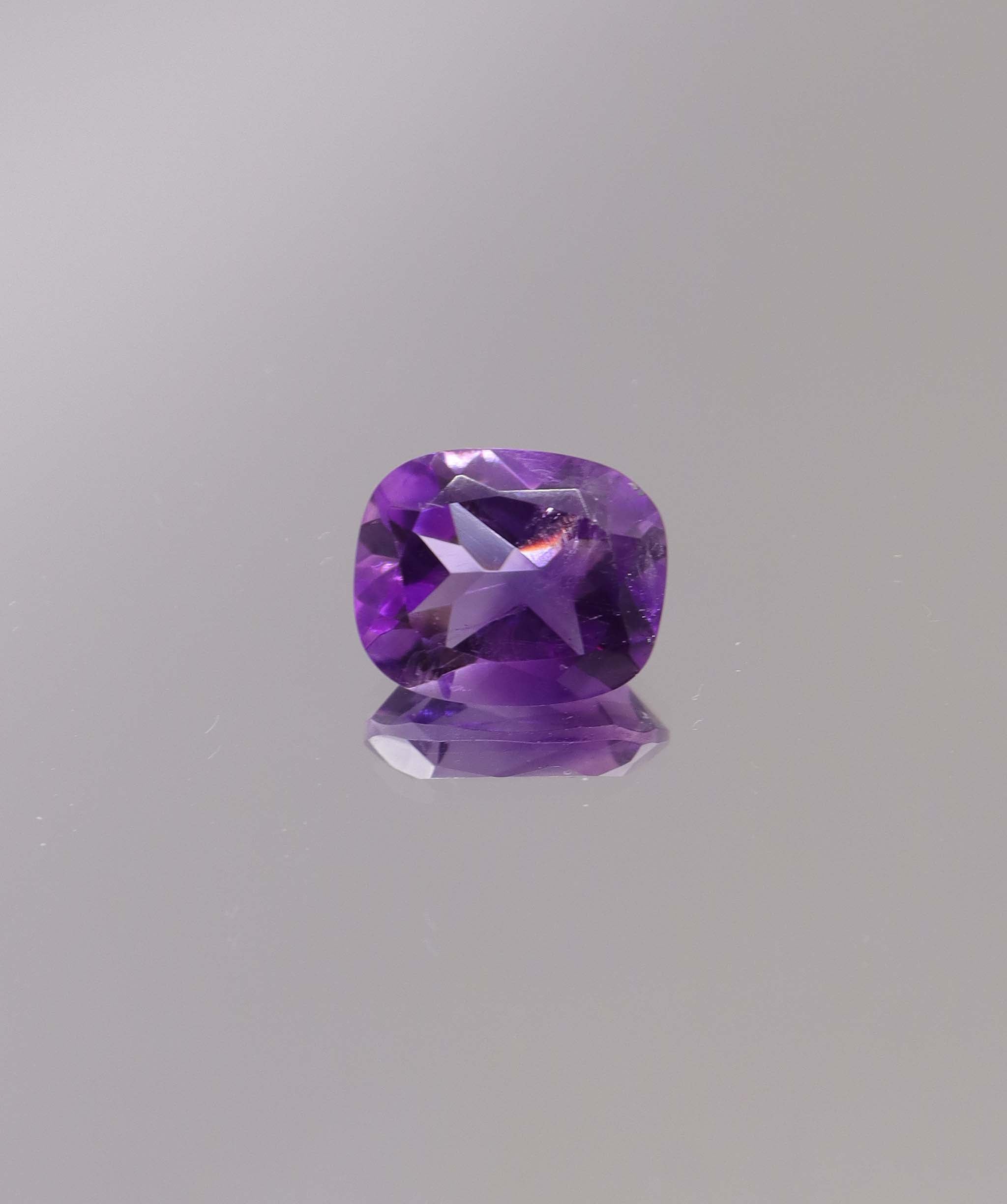 3.90ct Amethyst Long Cushion  DXBCS1294