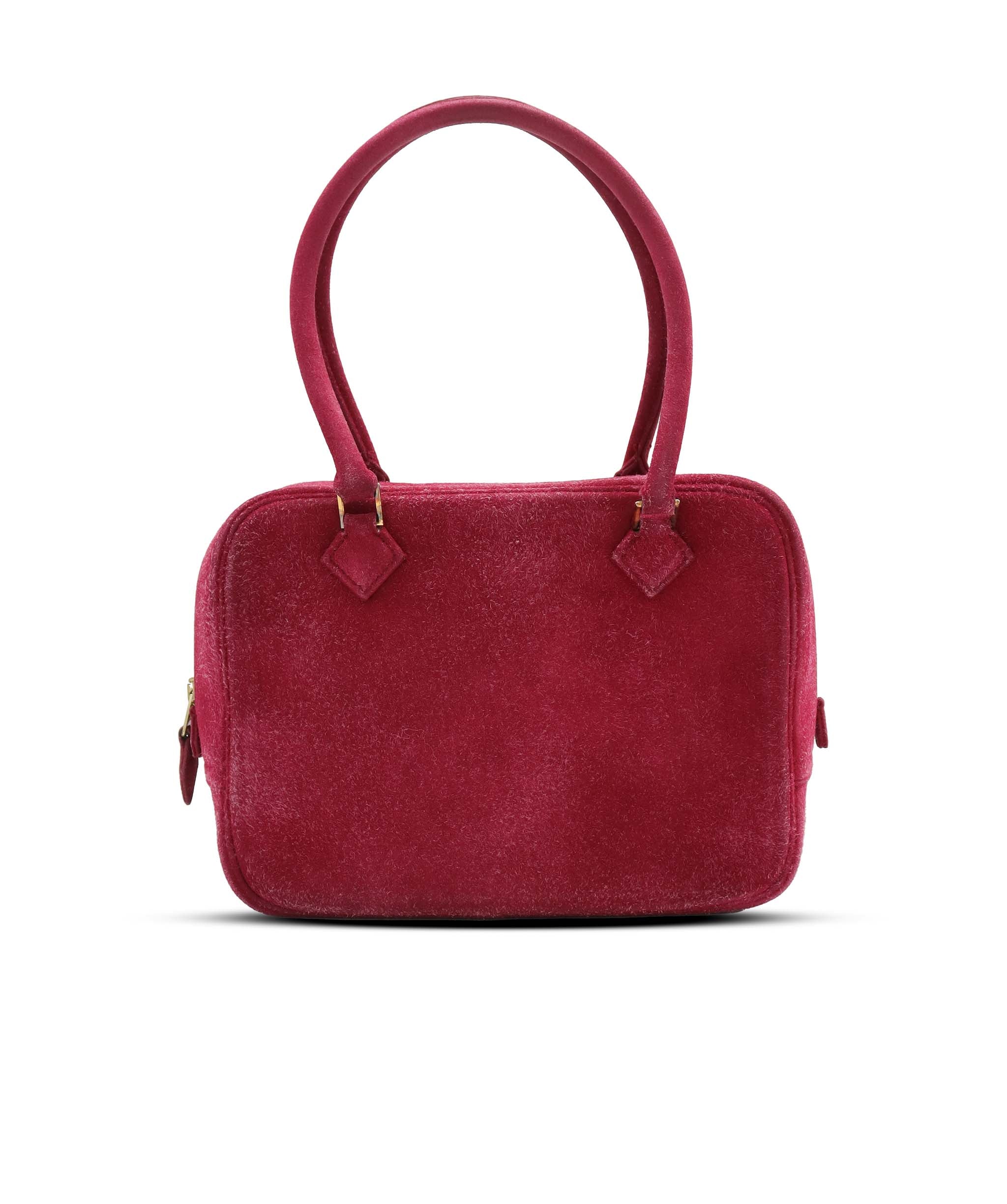 Hermes Plume Mini Suede Pink DXBS6553