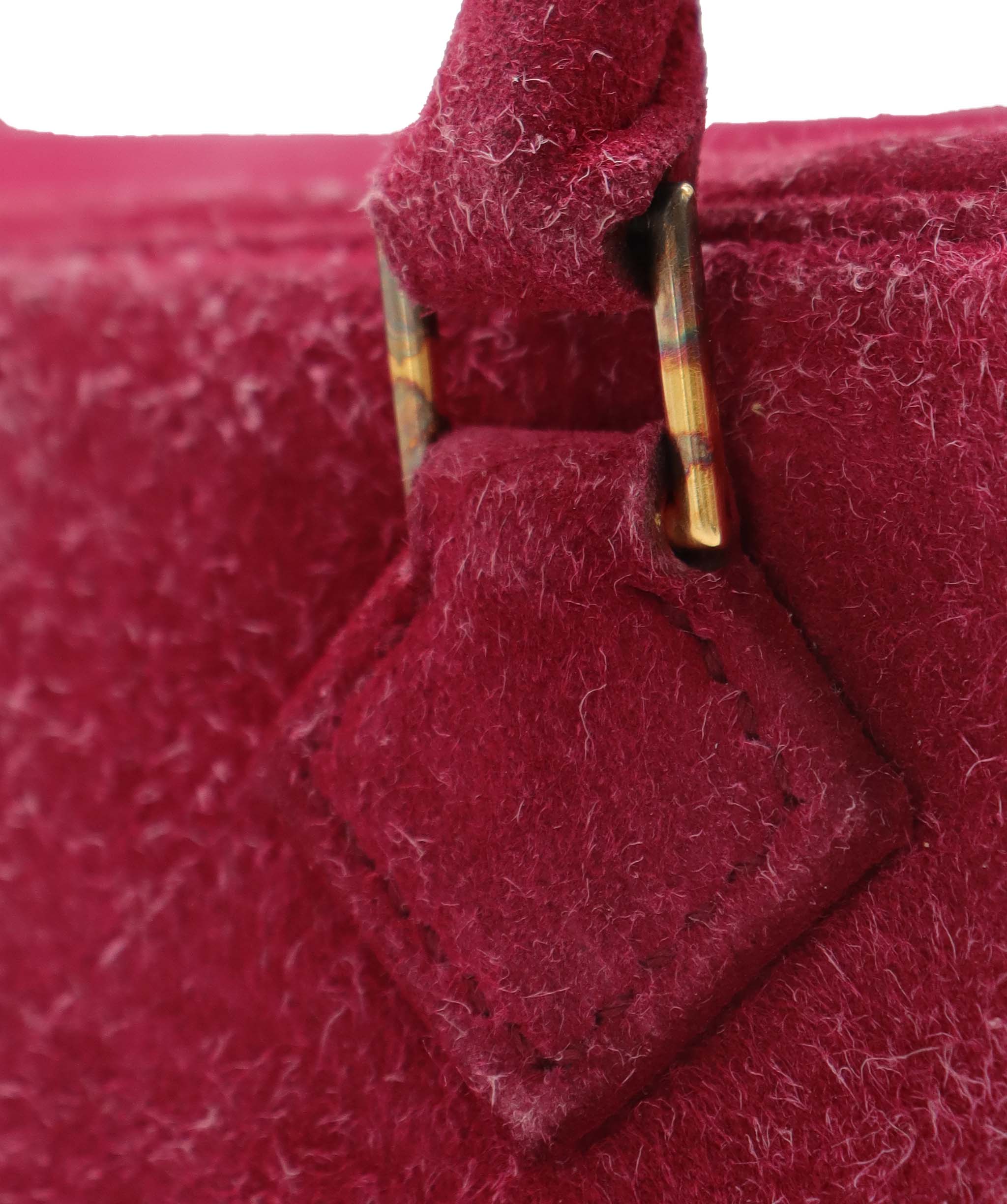 Hermes Plume Mini Suede Pink DXBS6553