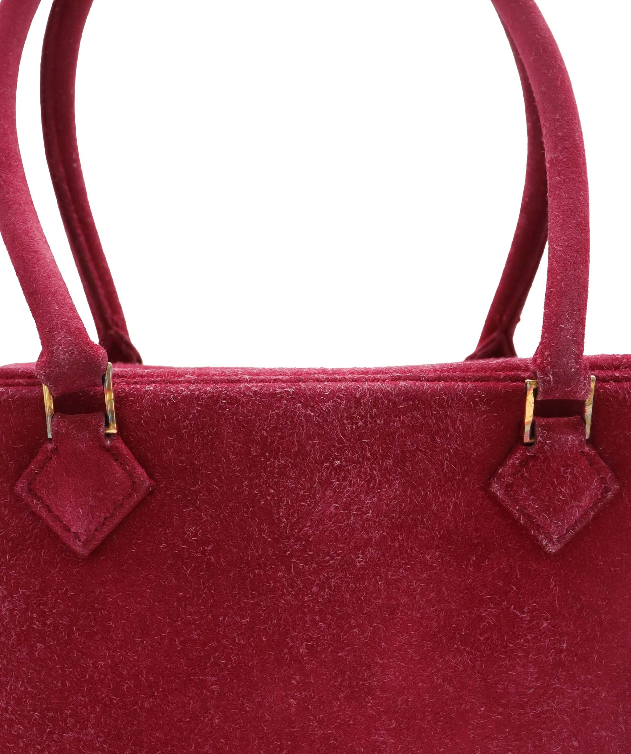 Hermes Plume Mini Suede Pink DXBS6553