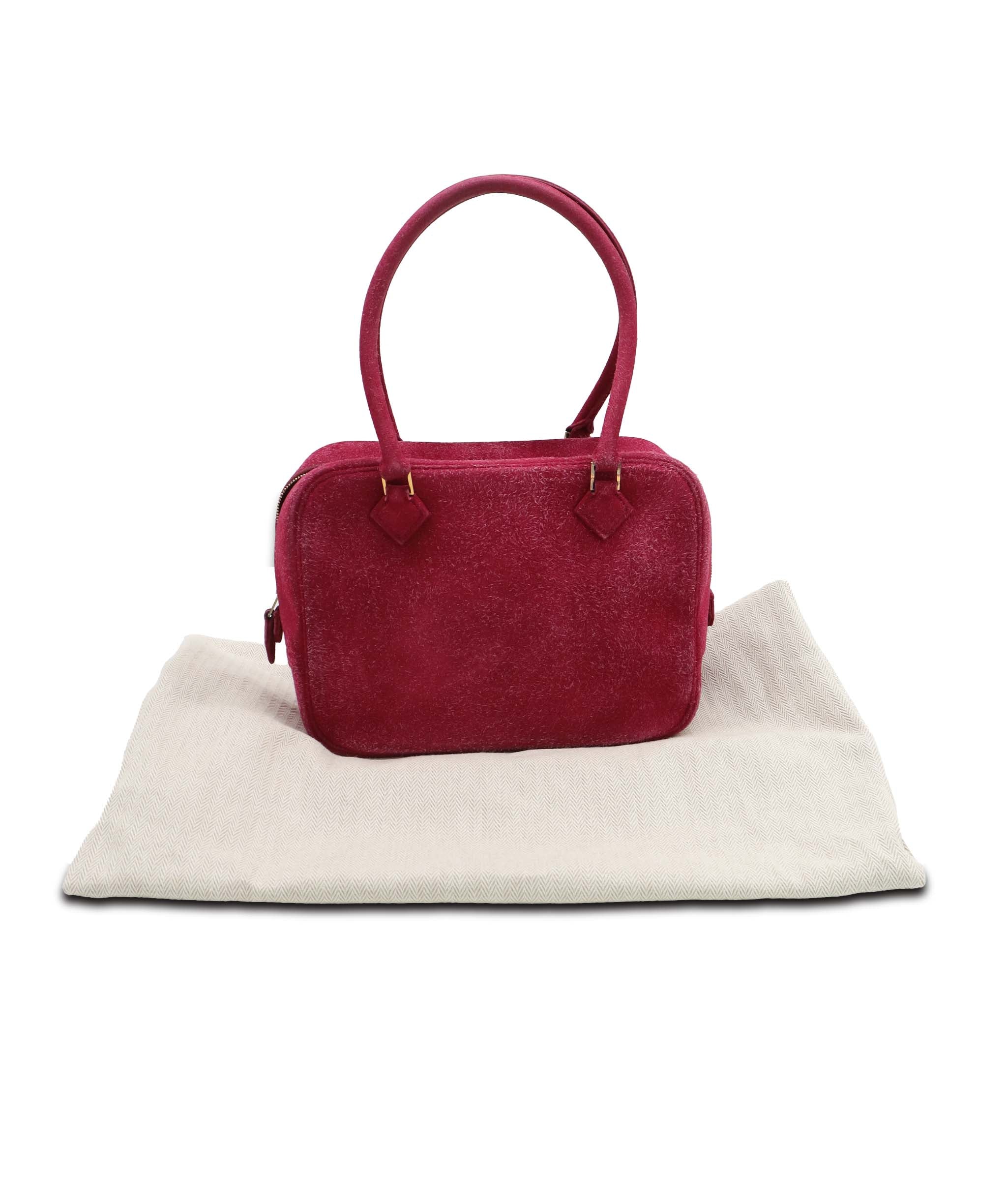 Hermes Plume Mini Suede Pink DXBS6553