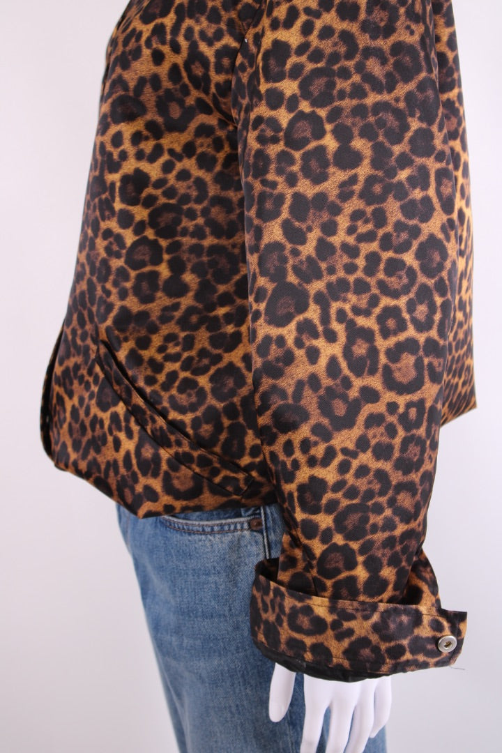 Alexander Wang Bomber Jacket Leopard Print M