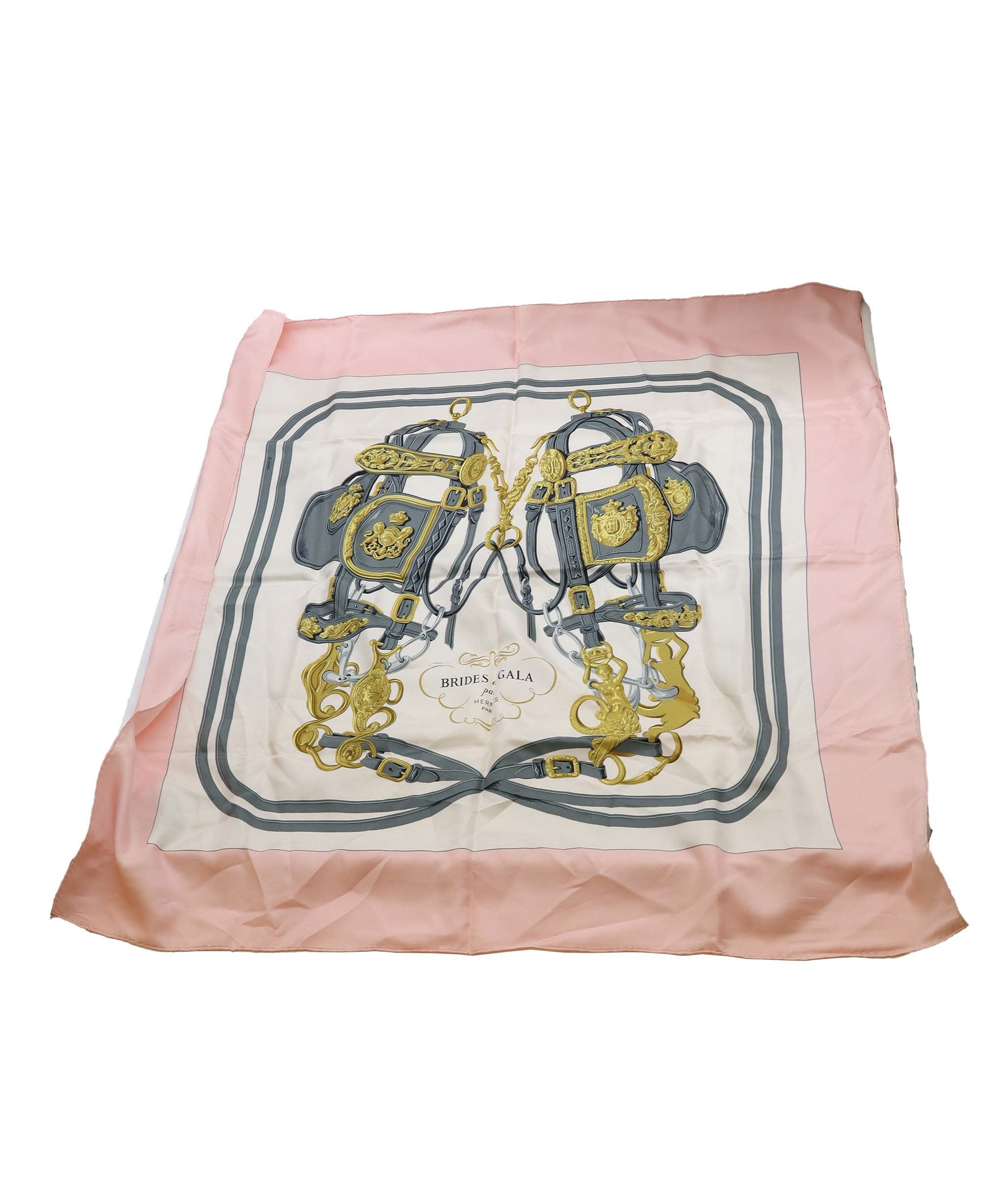 Hermes Silk Scarf Pink AGC2027