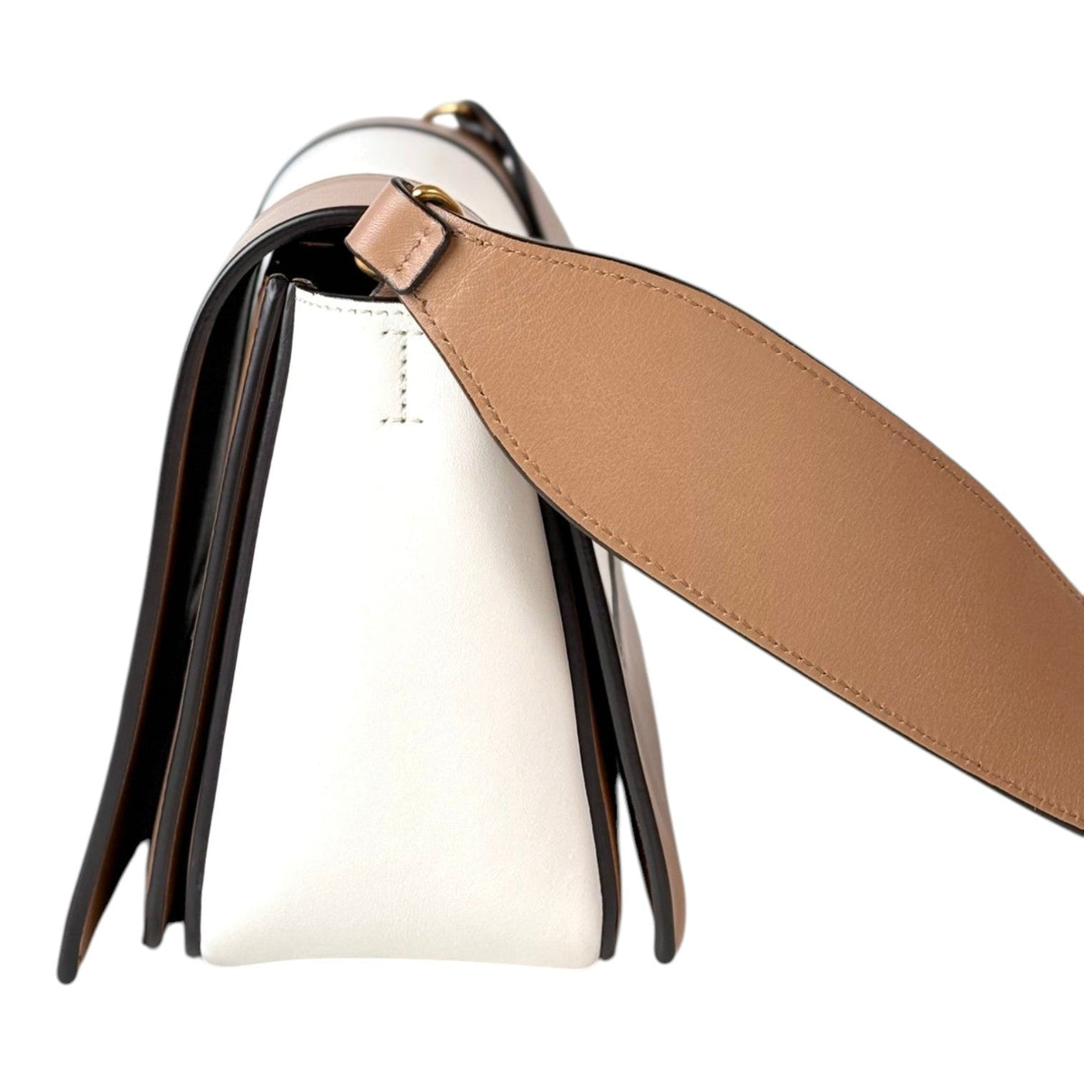 Celine 2 Tone Medium Frame Shoulder Bag