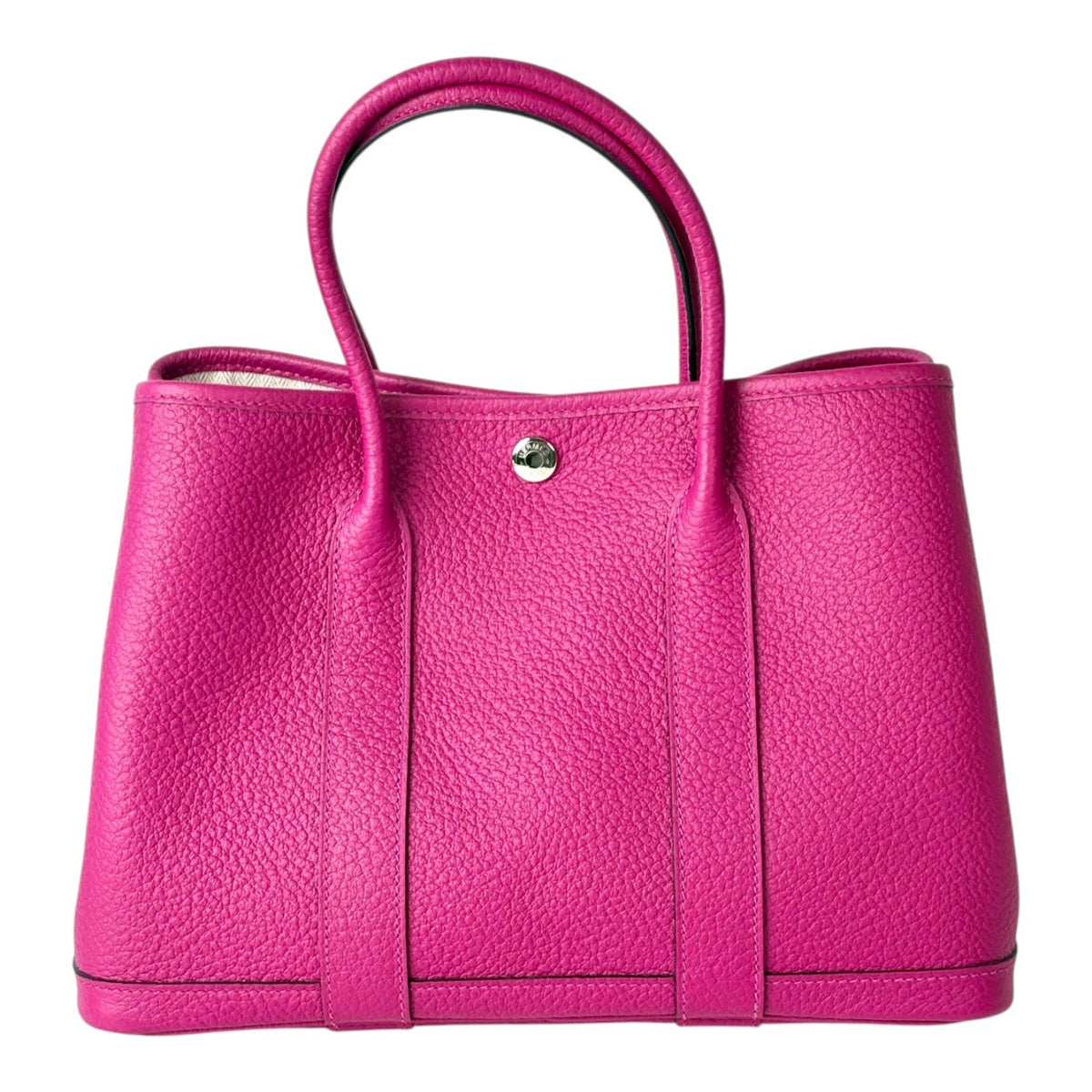 Hermes Garden Party 30cm in Rose Purple Clemence