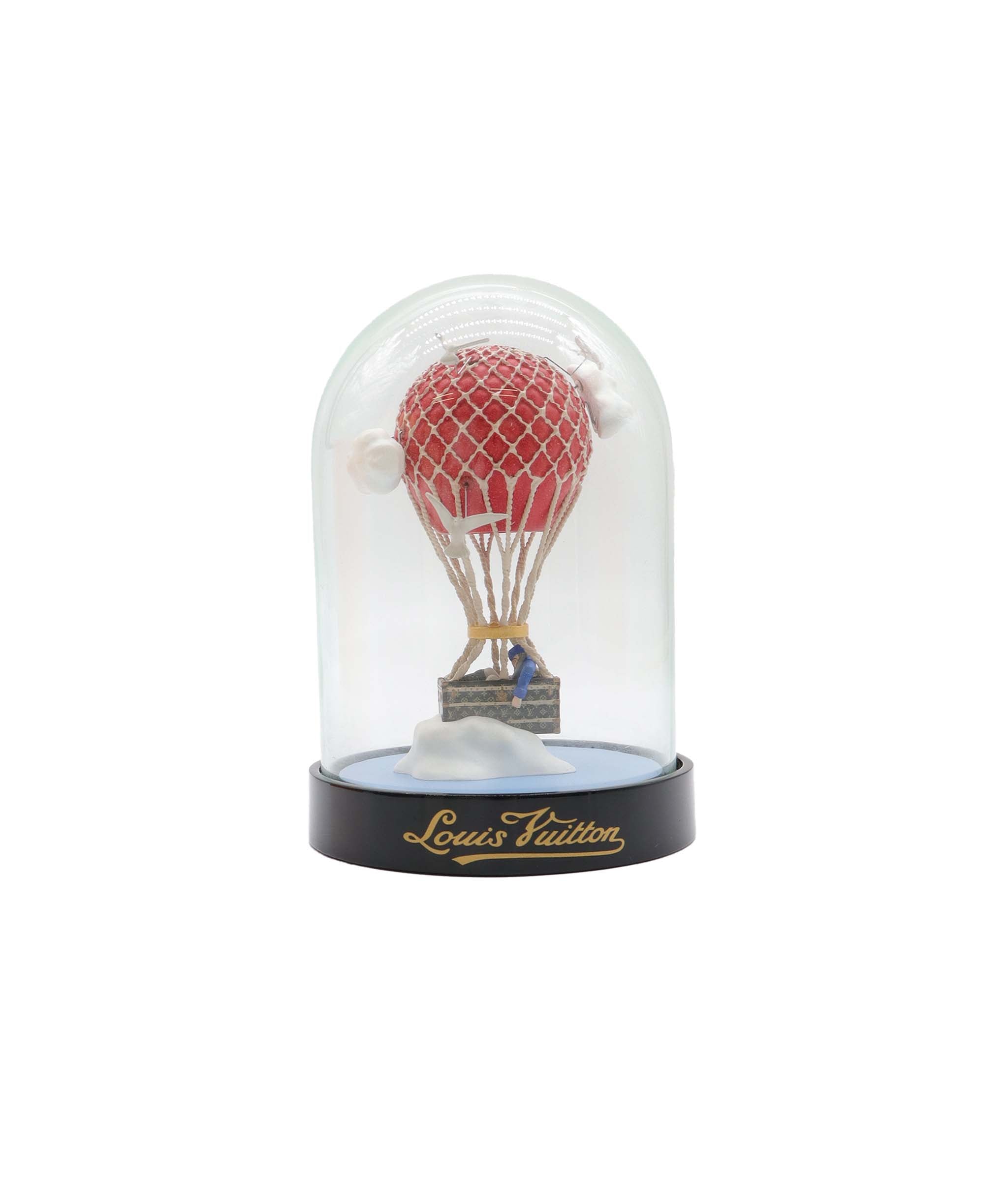 LOUIS VUITTON Snow Globe balloon Exclusive to LV VIP Clear Red LV Auth 32342A DXBV0070