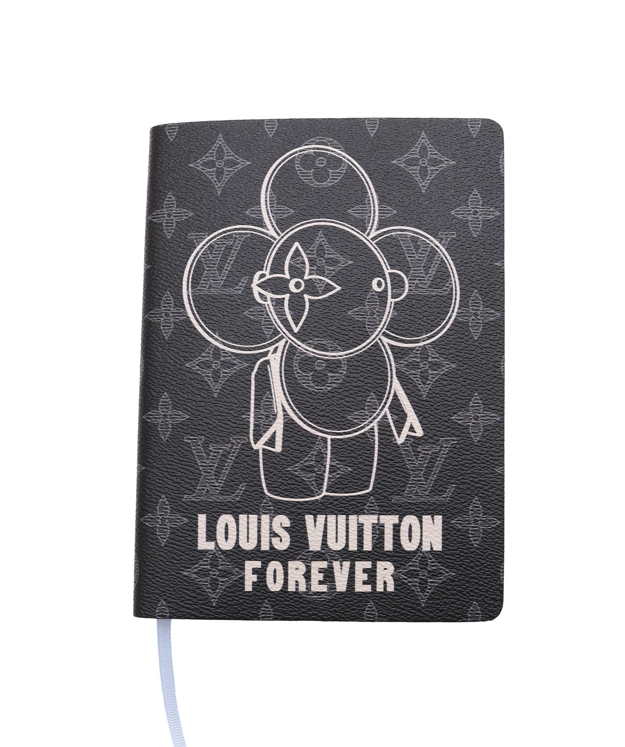 LOUIS VUITTON Monogram Eclipse notebook Vivienne Planner Black GI0285 LV 33815A DXBV0072