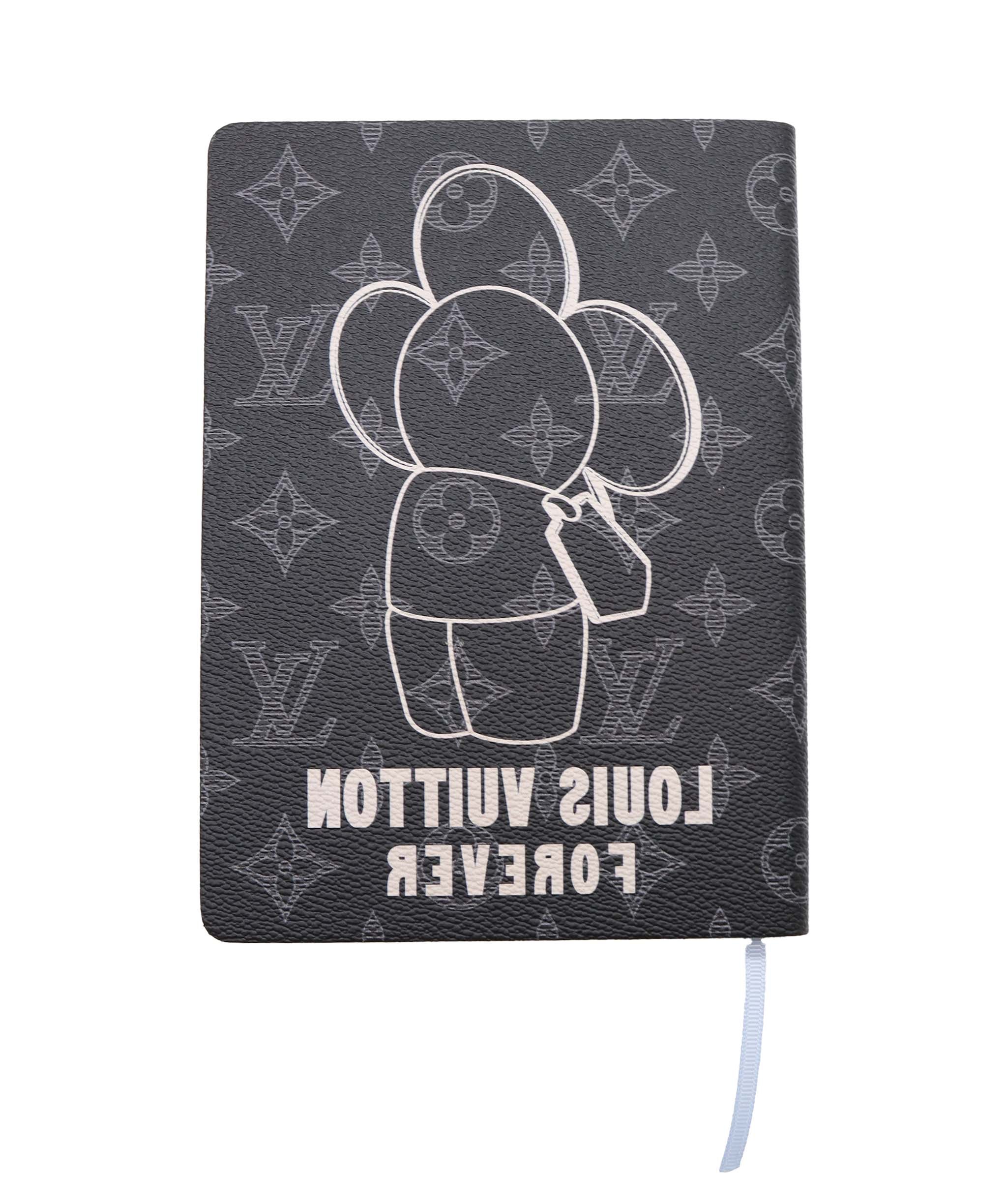 LOUIS VUITTON Monogram Eclipse notebook Vivienne Planner Black GI0285 LV 33815A DXBV0072