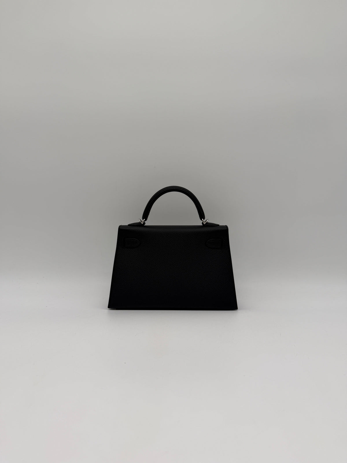 Hermès Mini Kelly HSS Verso Black/ Bordeaux Epsom Palladium Hardware