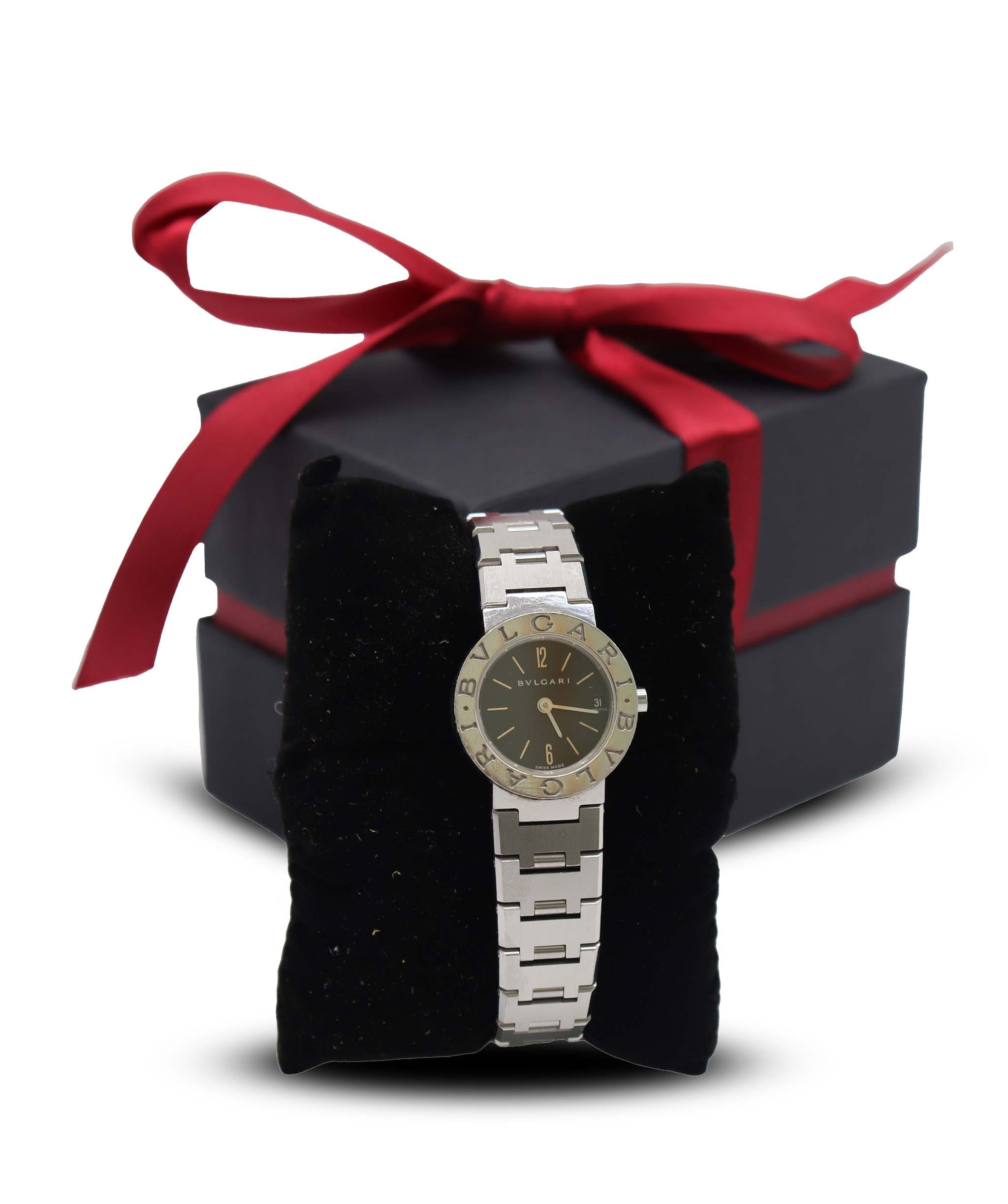 BVLGARI Bulgari Bulgari BB23SS Women's Watch Date Black Quartz Watch BVLGARI BVLGARI DXBS6591