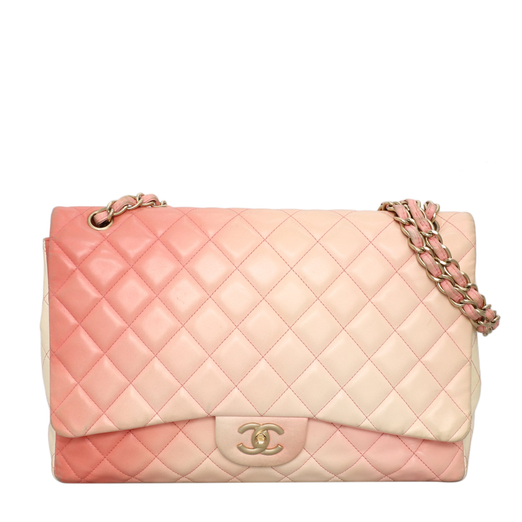 Chanel Ombre Maxi Classic Single Flap Bag CHA11663B