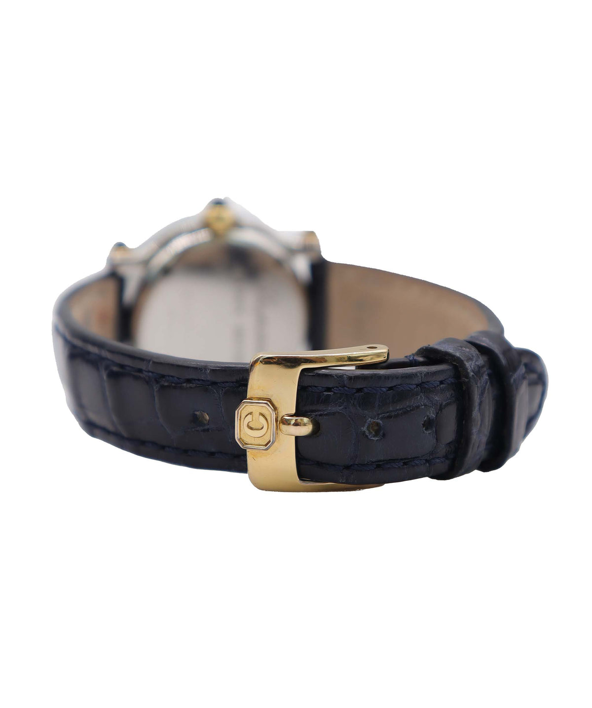 Chopard Happy Sports Combi 27 8246 23 Women's Watch 5P Diamond Black YG Yellow Gold Quartz Happy Sports Chopard DXBS6588