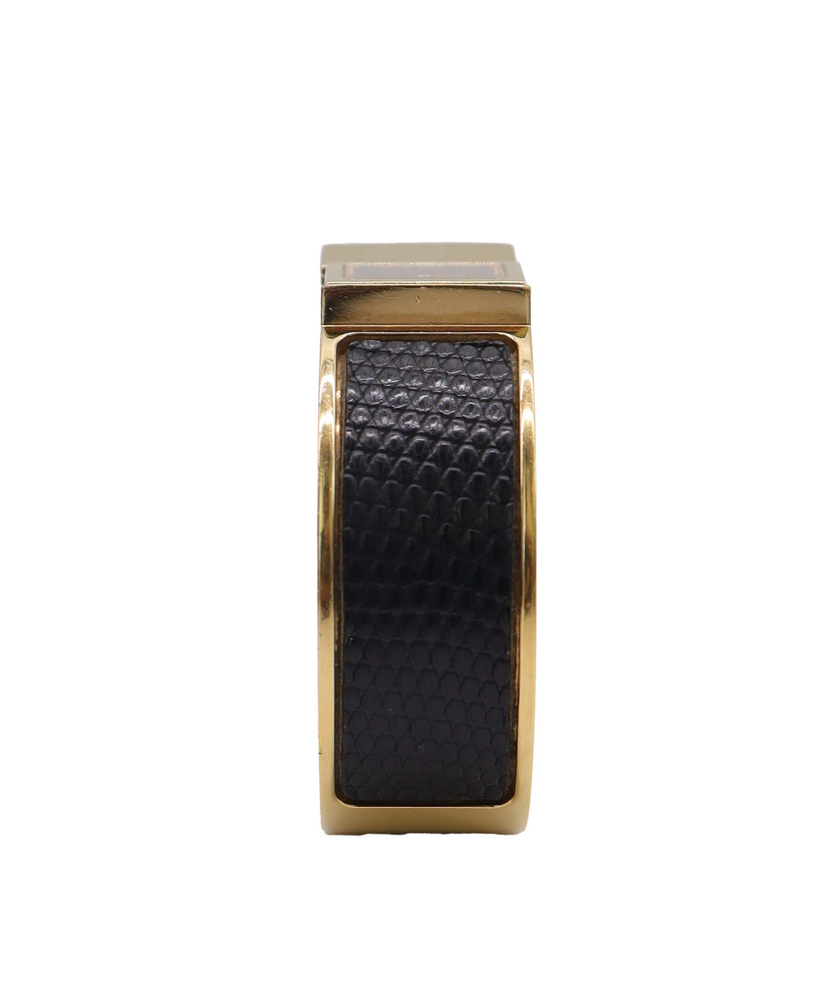 HERMES Loquet LO1 201 Bangle Watch Vintage Women's Watch Gold Quartz Loquet Hermes DXBS6582
