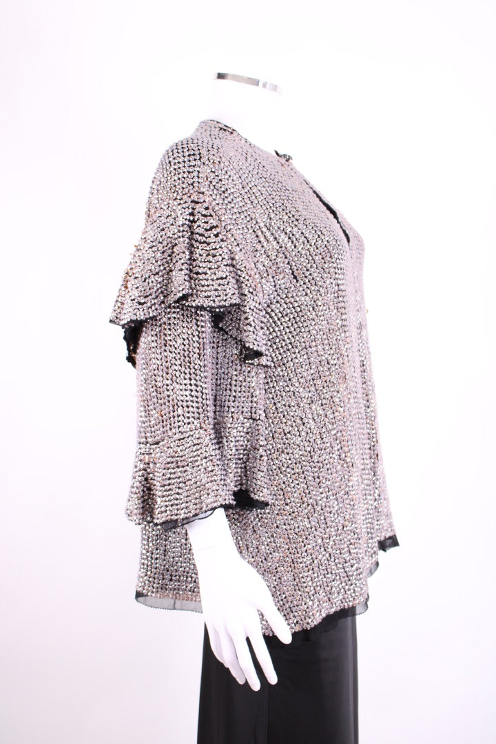 Isabel Marant Sequin Top Silver t/u