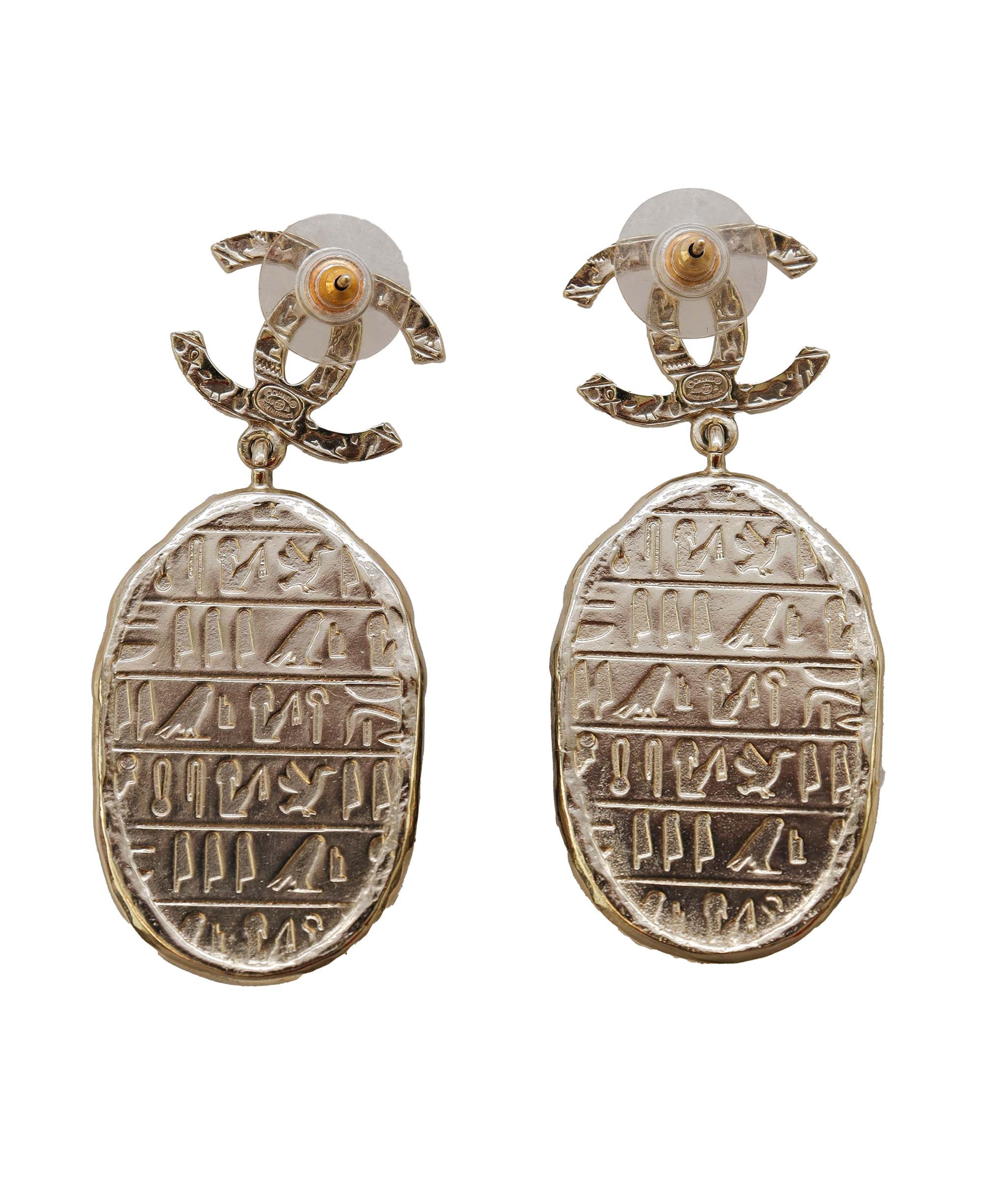 Chanel Scarab Earrings - DXBS2779