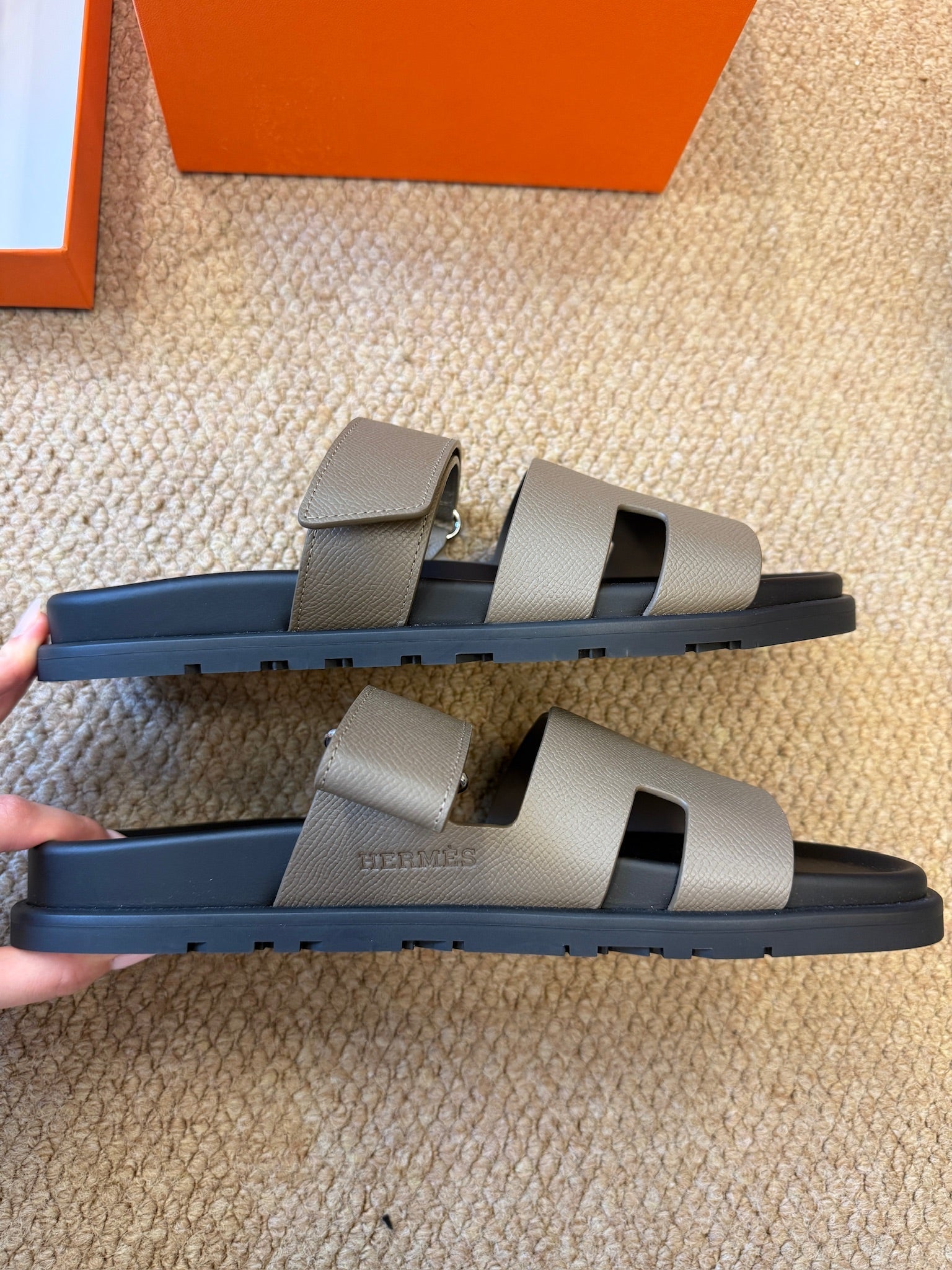 Size 41 - Hermès Chypre sandal