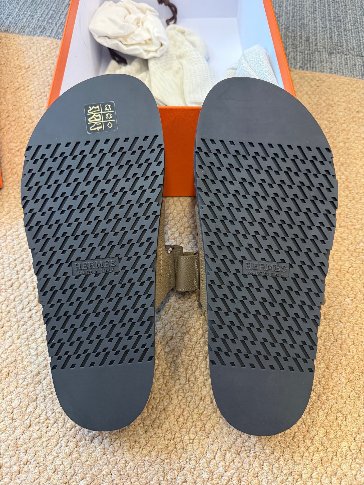 Size 41 - Hermès Chypre sandal