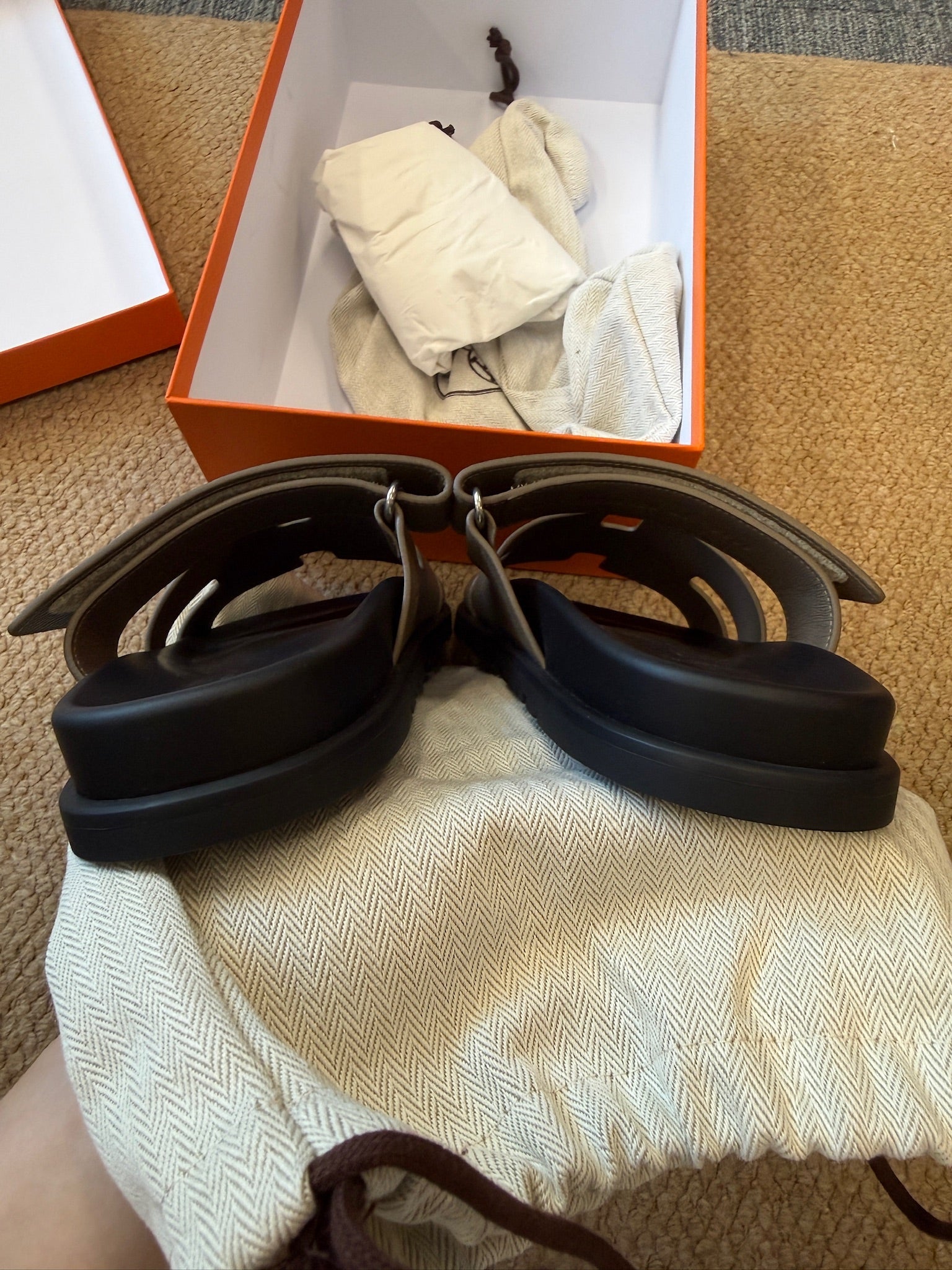 Size 41 - Hermès Chypre sandal
