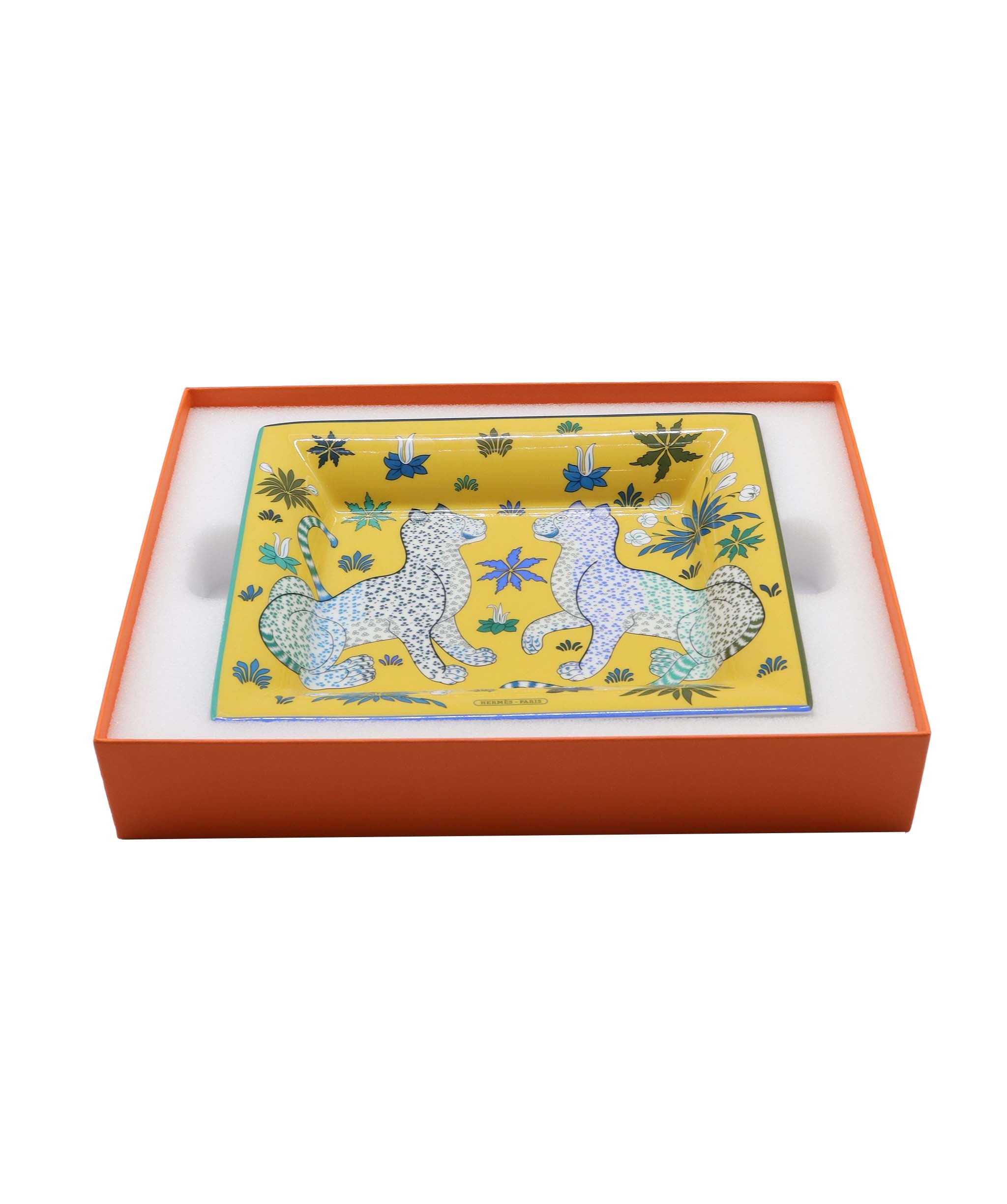 Hermes Les Leopards Change Tray - DXBS1486