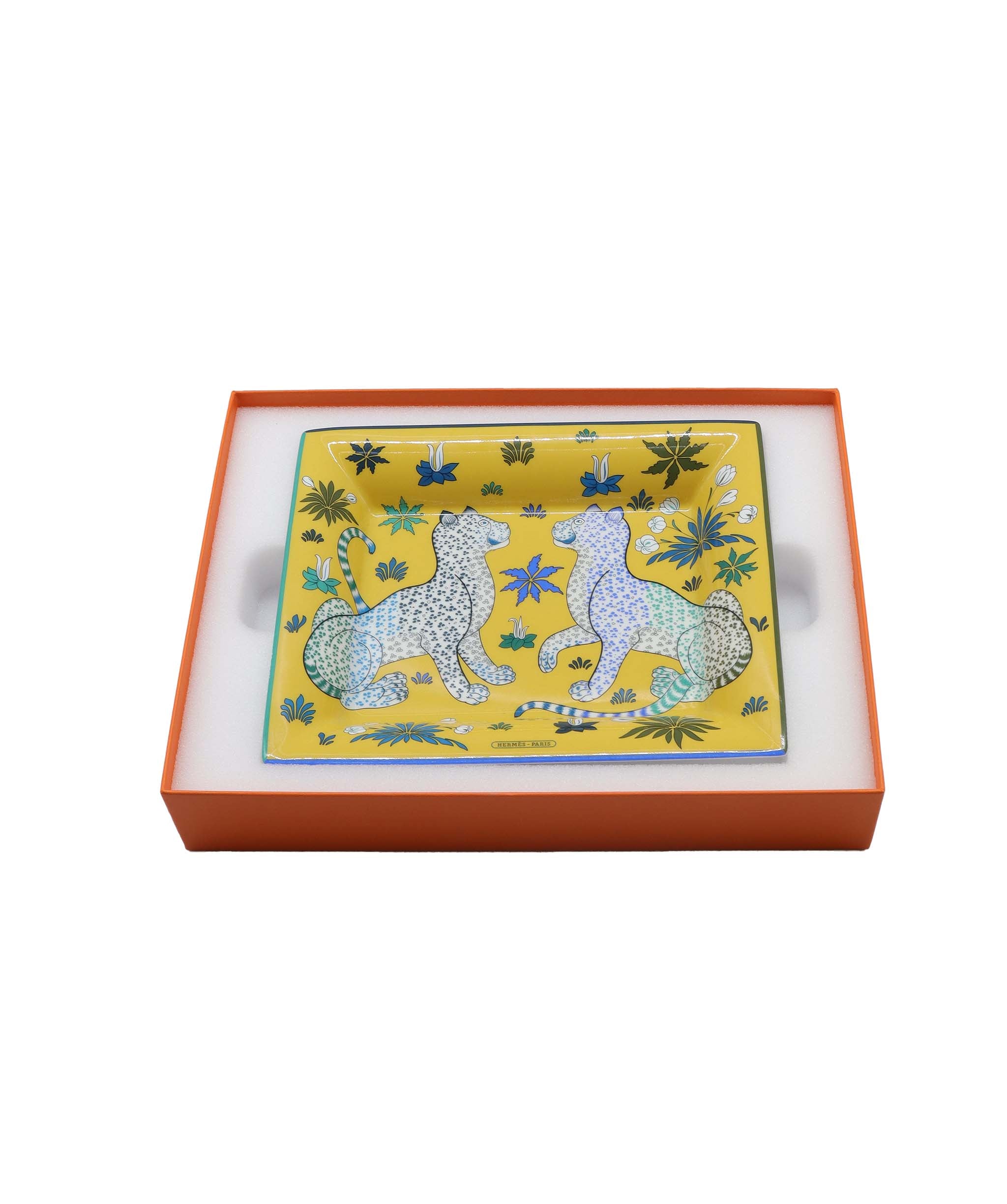 Hermes Les Leopards Change Tray - DXBS1486