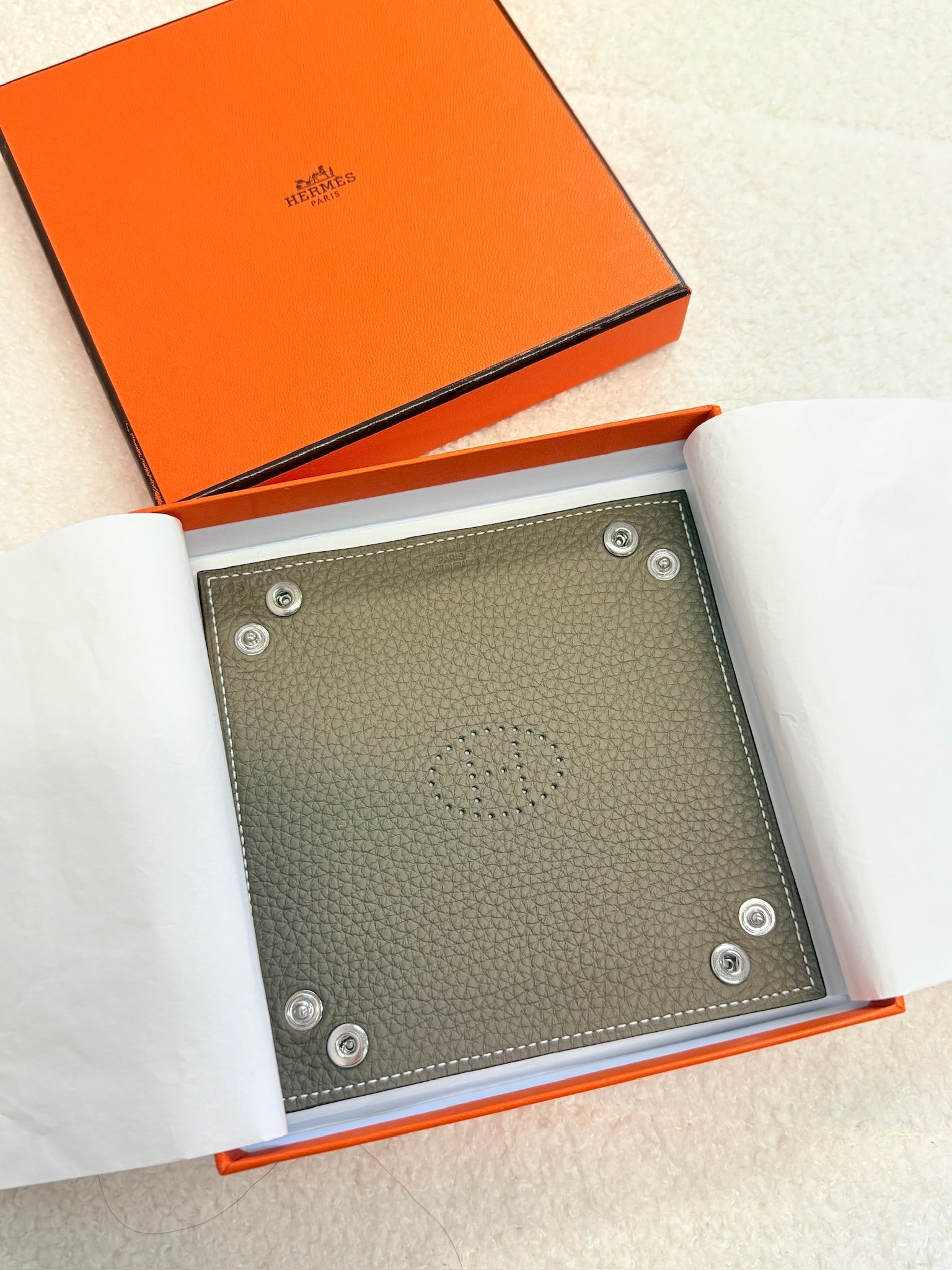 Hermès H mini change tray new with box