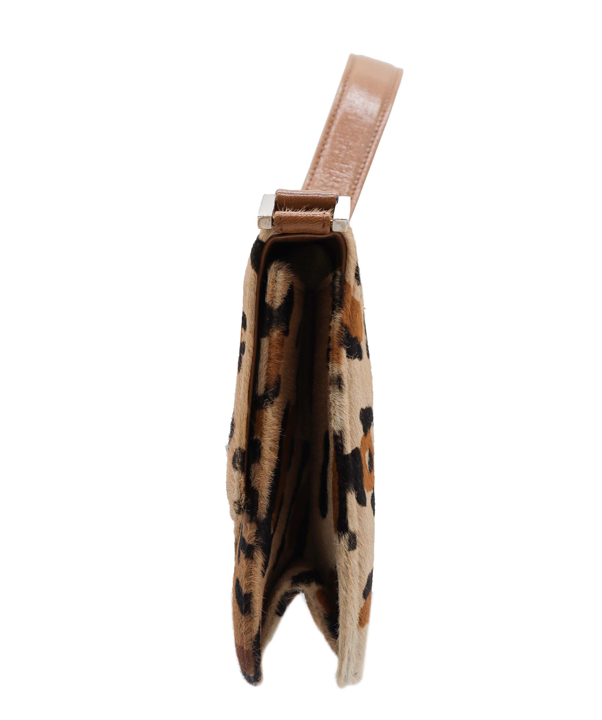 Fendi Leopard Calfhair Mamma Baguette  DXBS1803