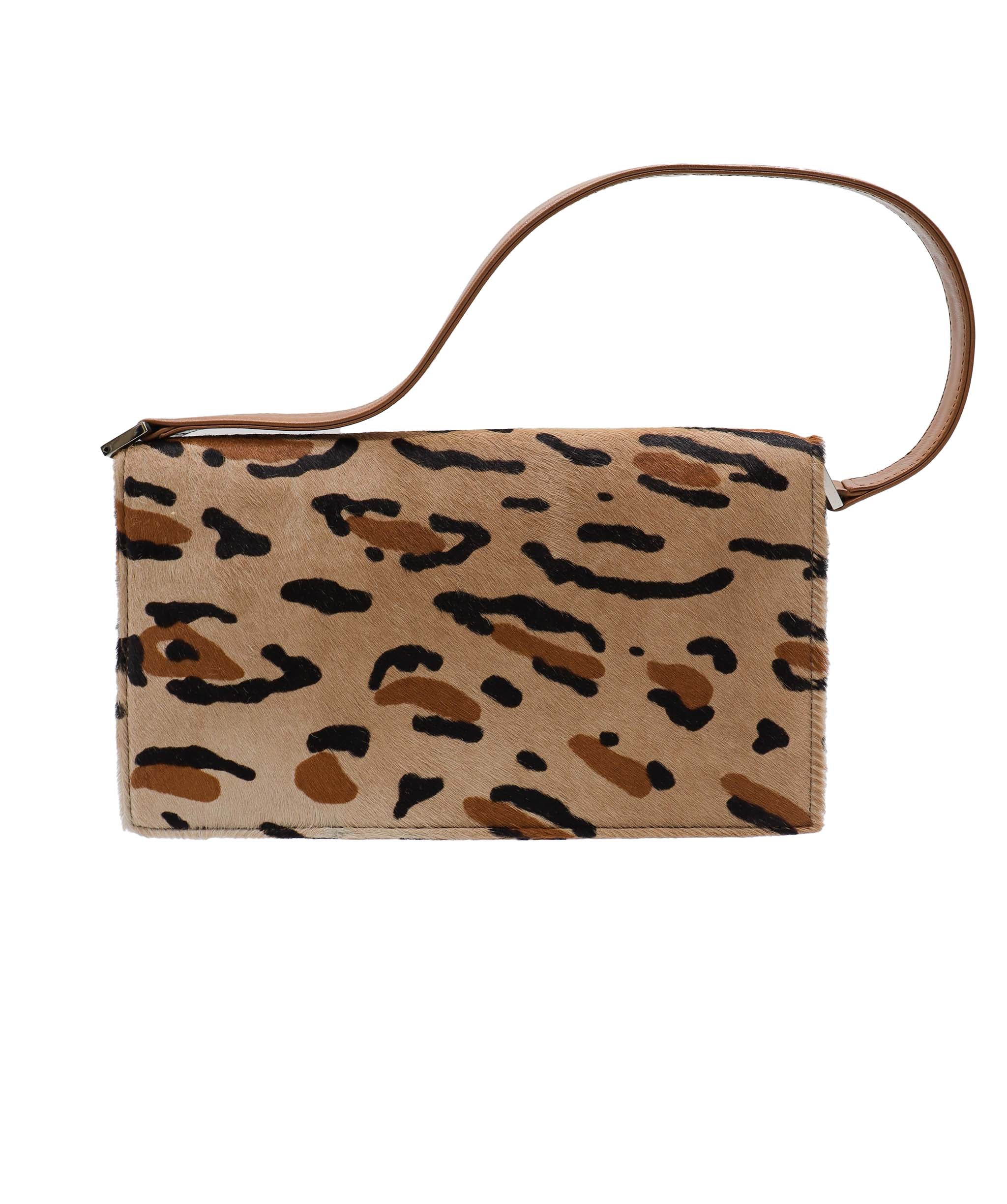 Fendi Leopard Calfhair Mamma Baguette  DXBS1803