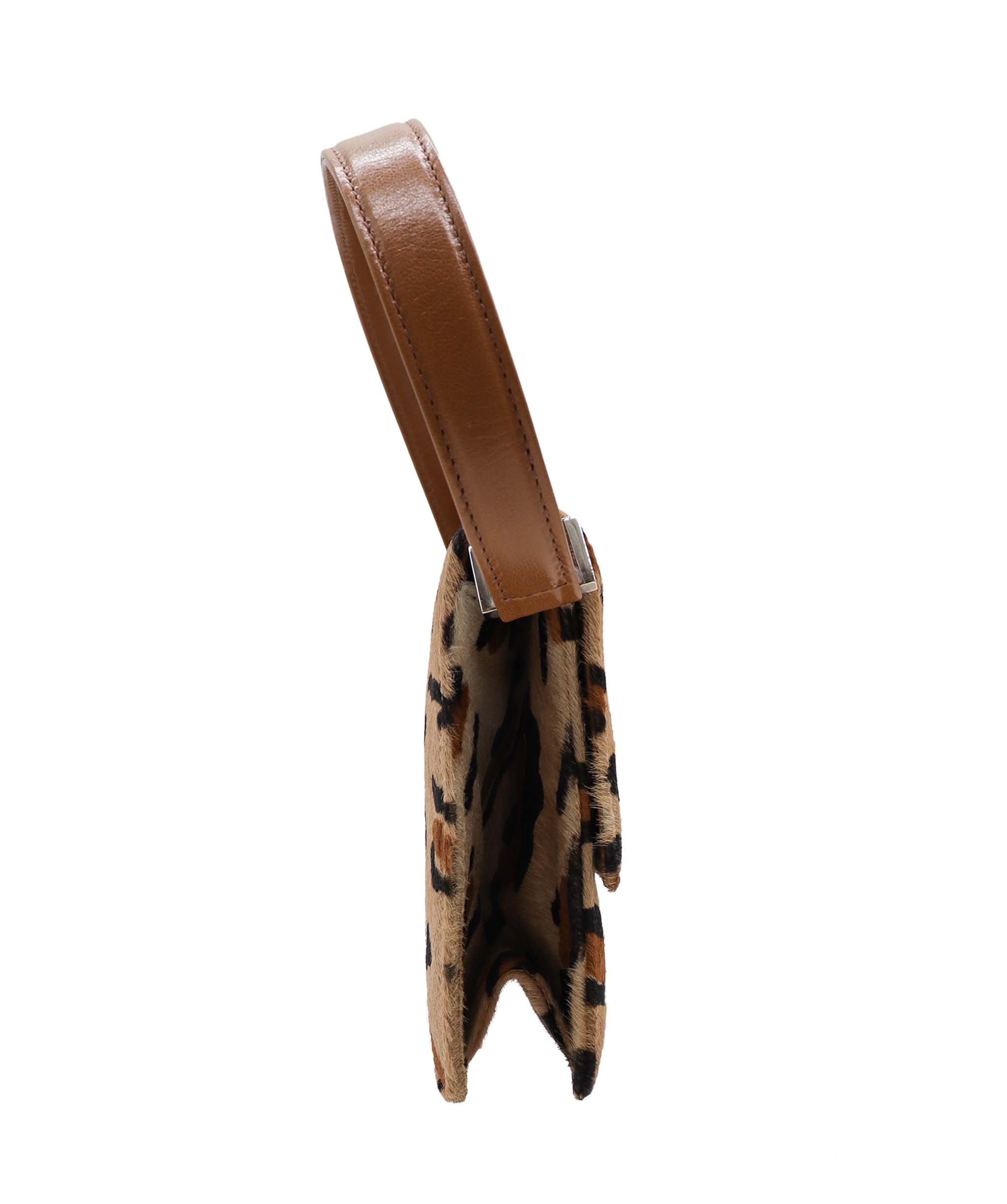 Fendi Leopard Calfhair Mamma Baguette  DXBS1803