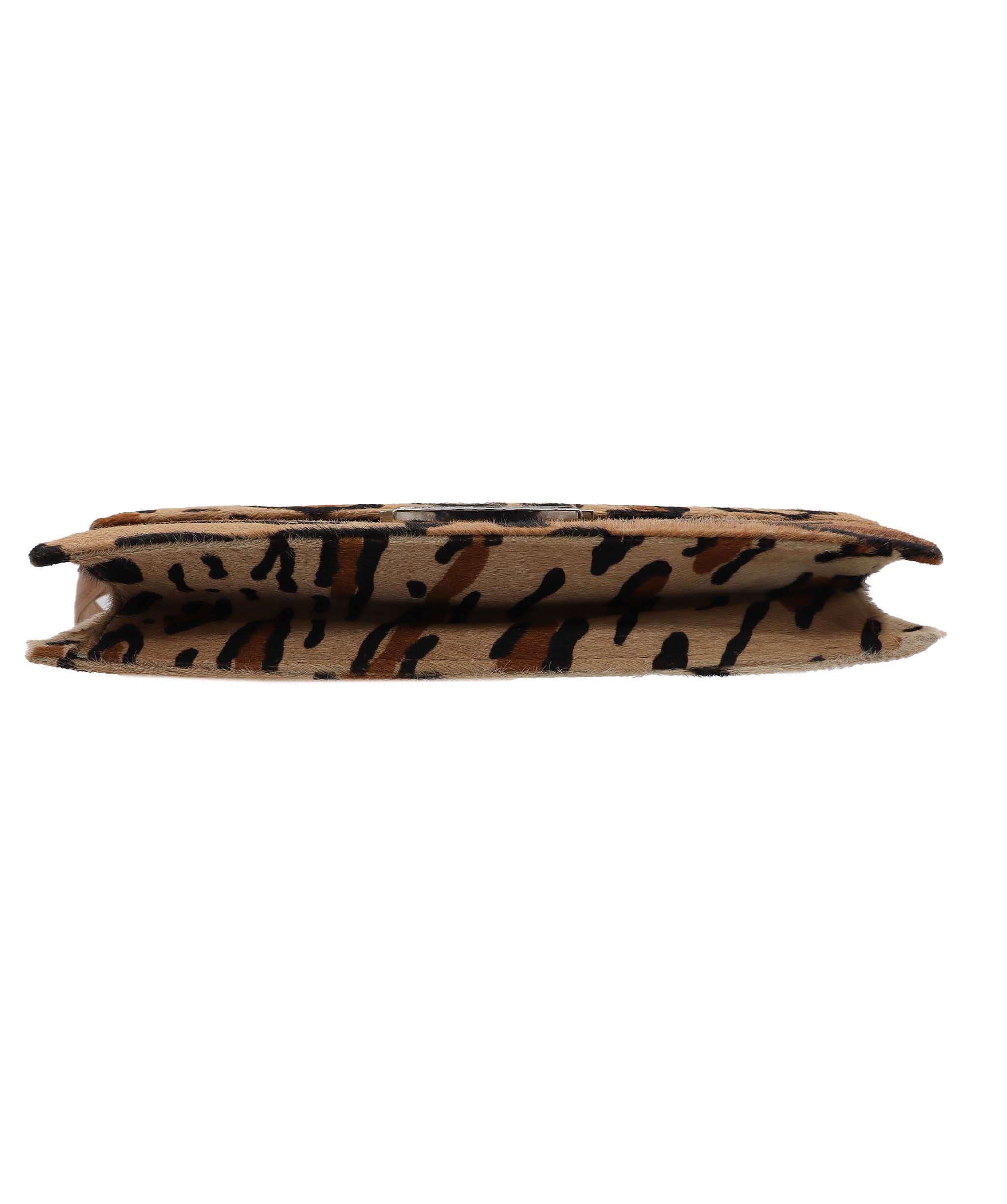 Fendi Leopard Calfhair Mamma Baguette  DXBS1803