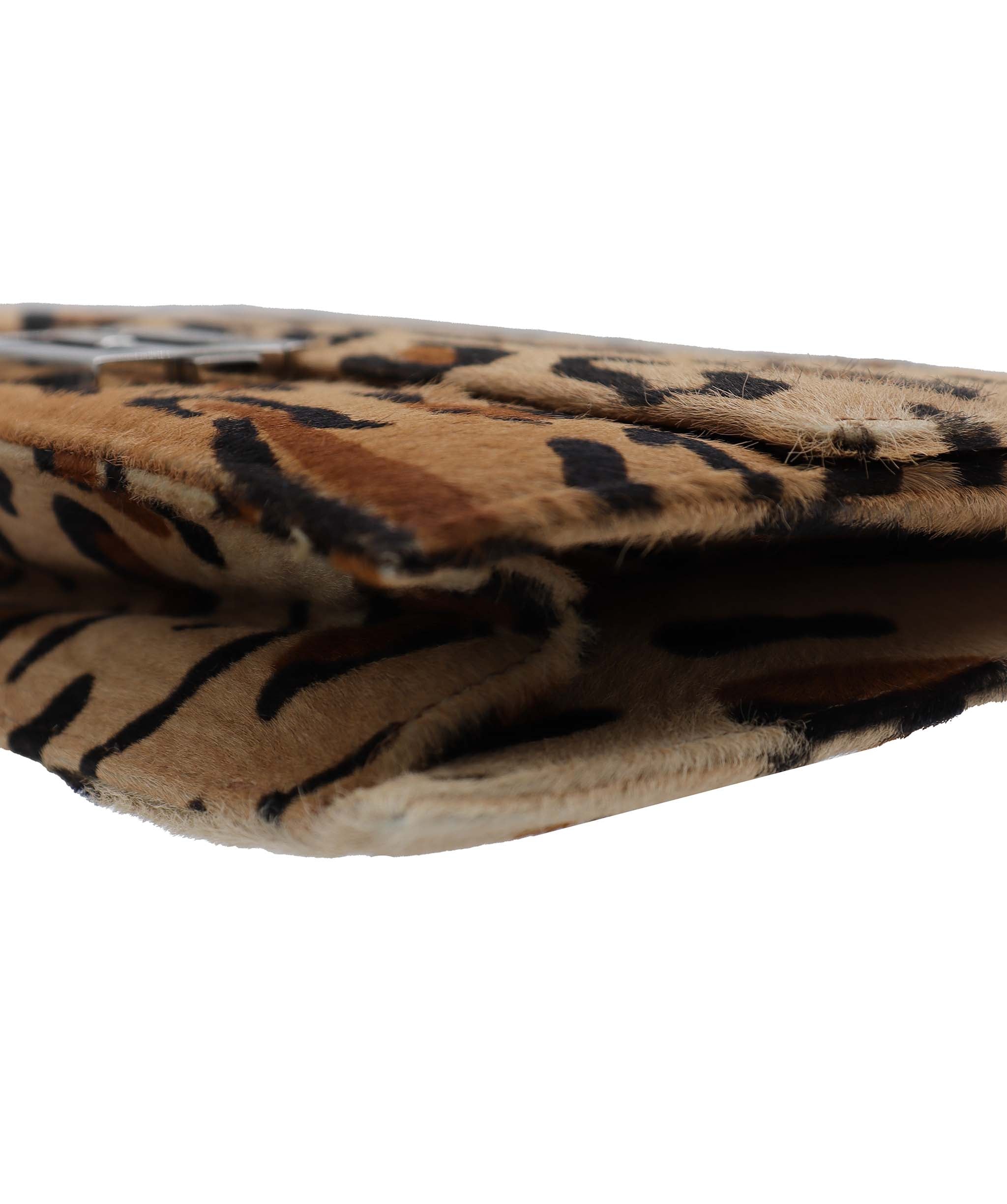 Fendi Leopard Calfhair Mamma Baguette  DXBS1803