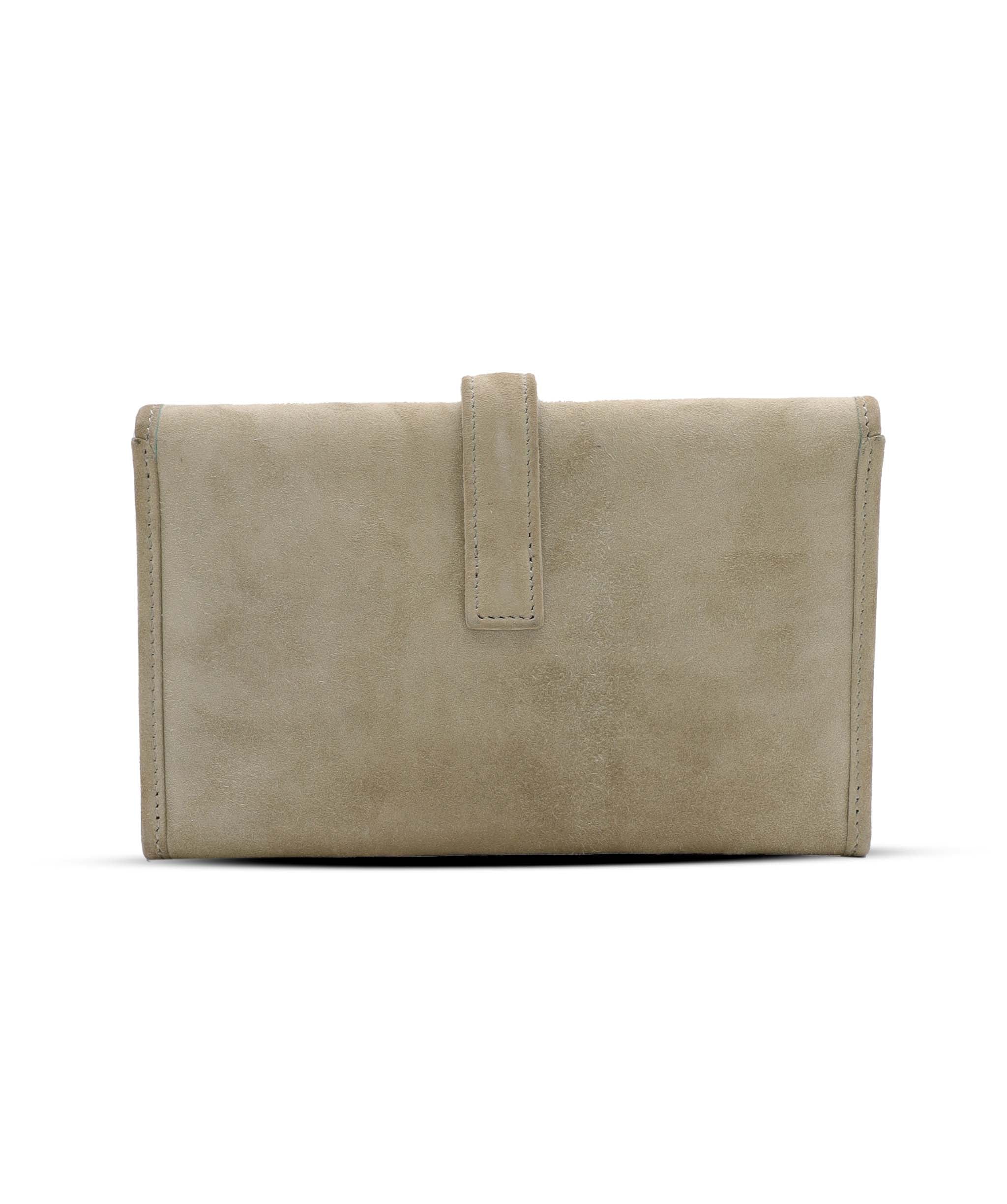 Hermès Jige Mini Doblis Suede Poussière  DXBS6580