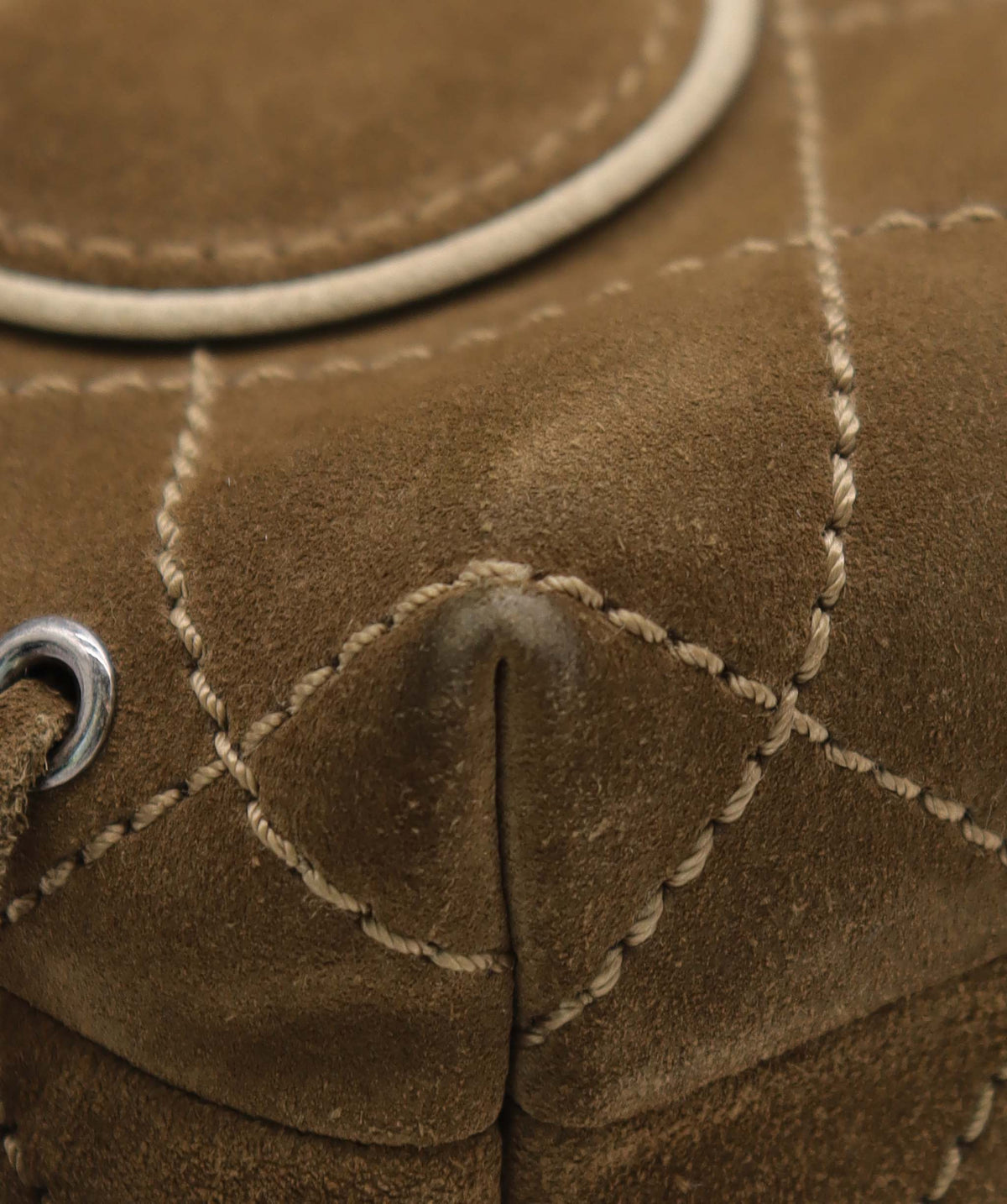Chanel Shoulder Bag Paris-Salzburg Medium Suede Brown DXBS6578