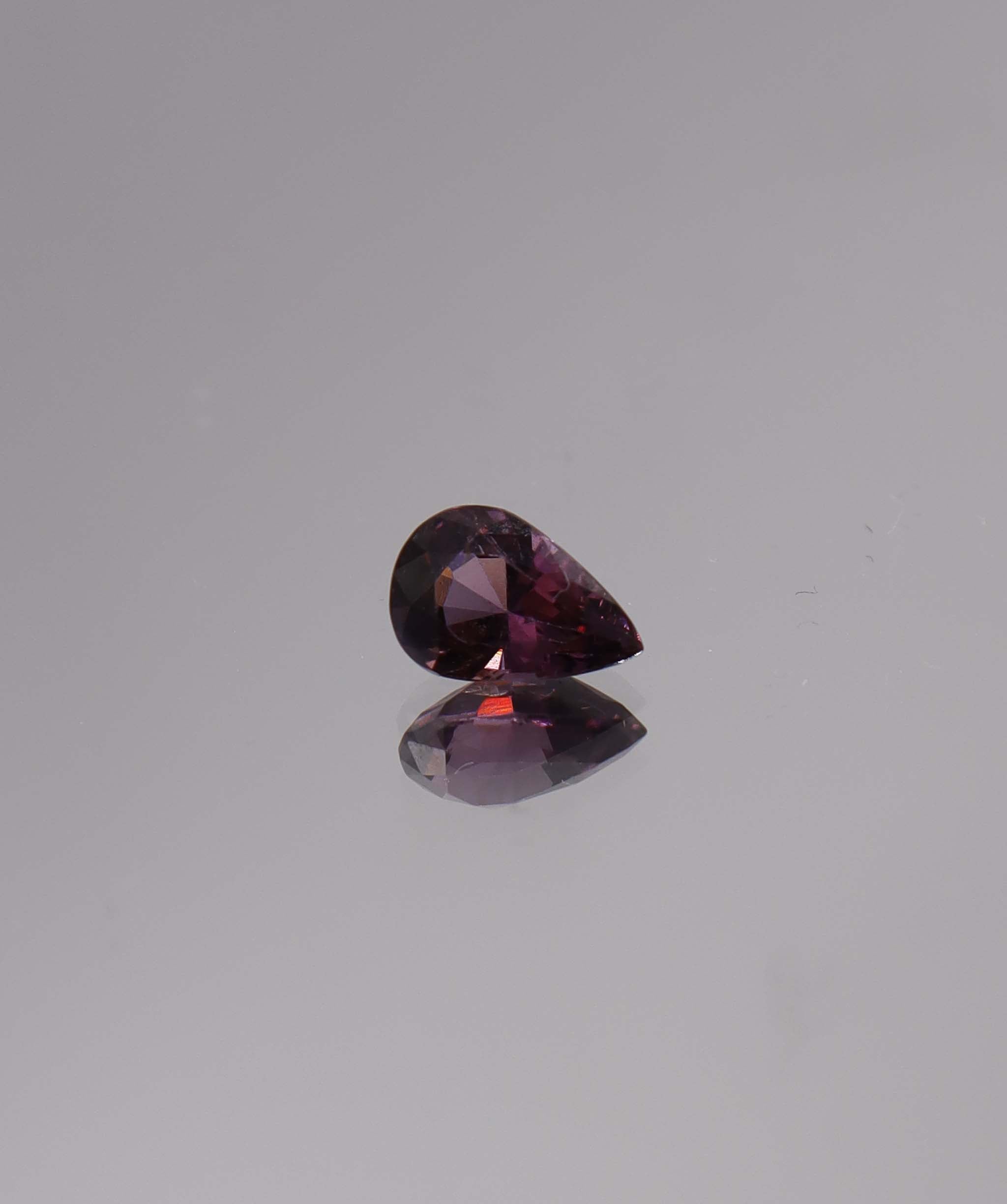 0.99ct Rose Spinel Pear DXBCS1570