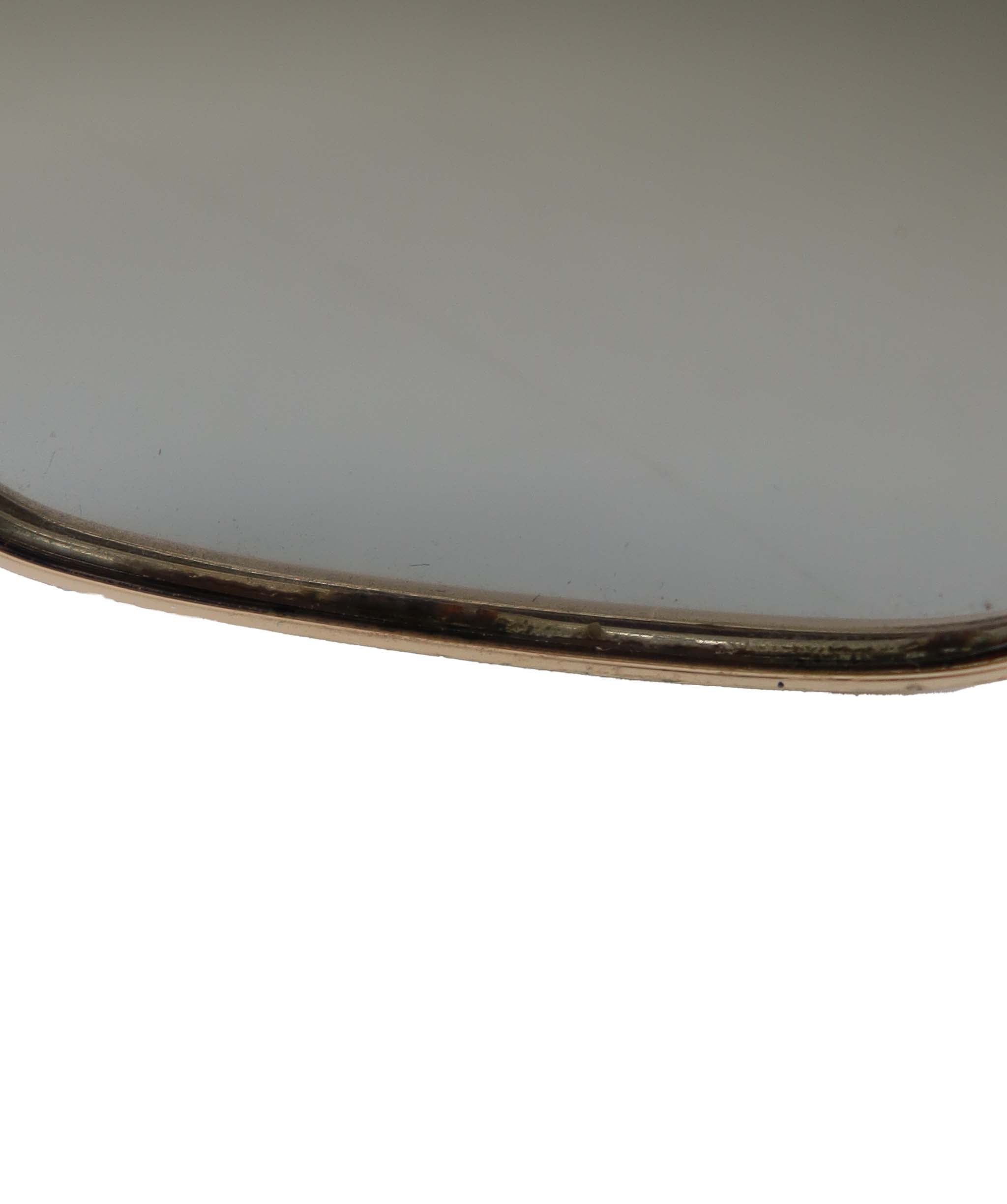 Chloe Half Frame Sunglasses Gold