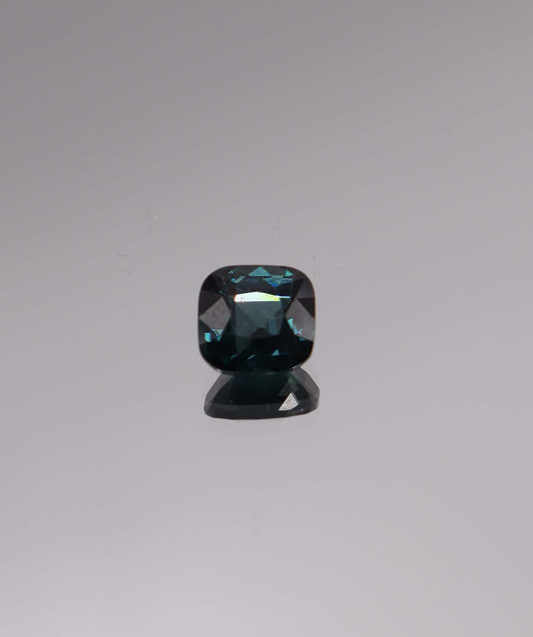 1.97ct Peacock Spinel Cushion DXBCS1486
