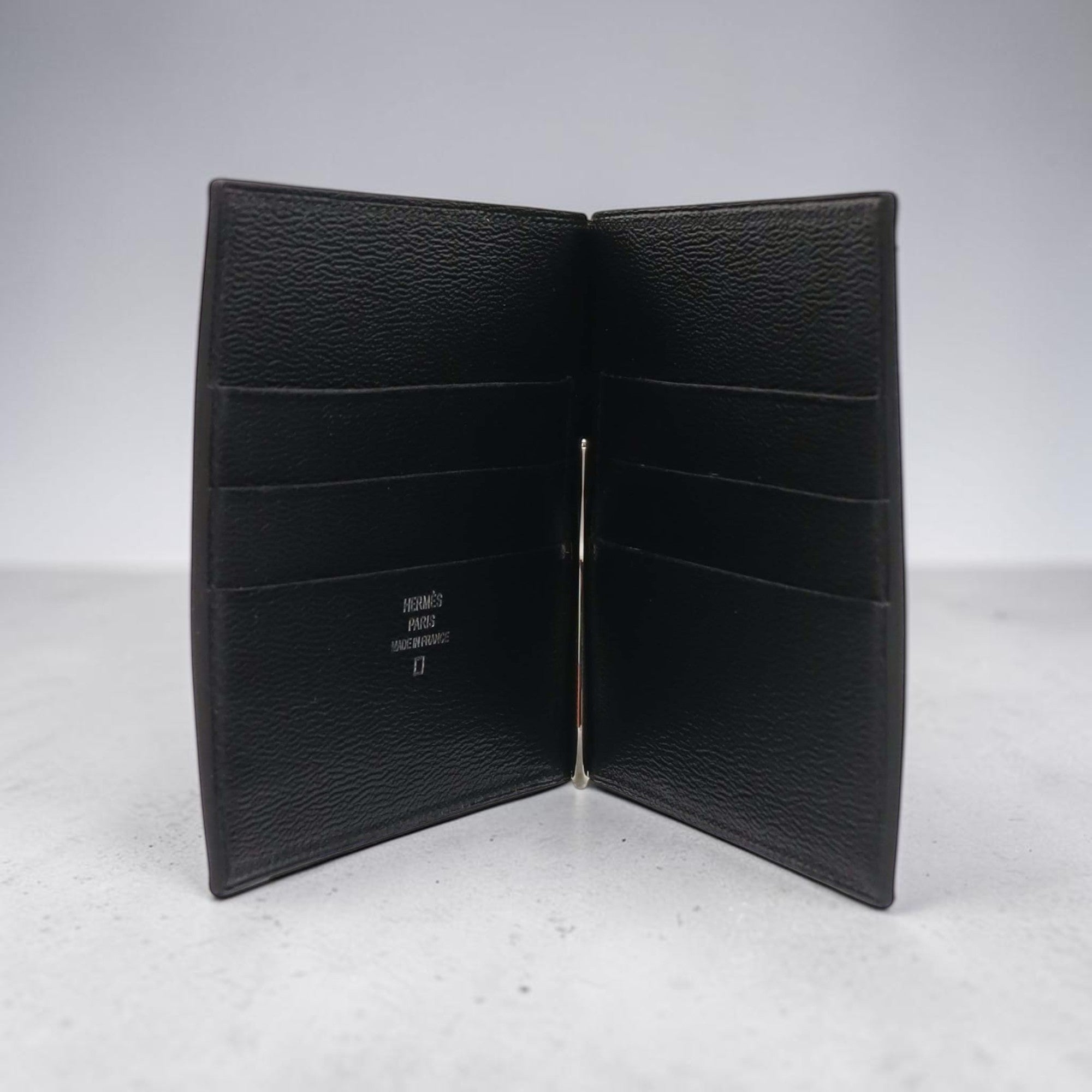 Hermes Poker Compact Wallen Matte Alligator AGC3847