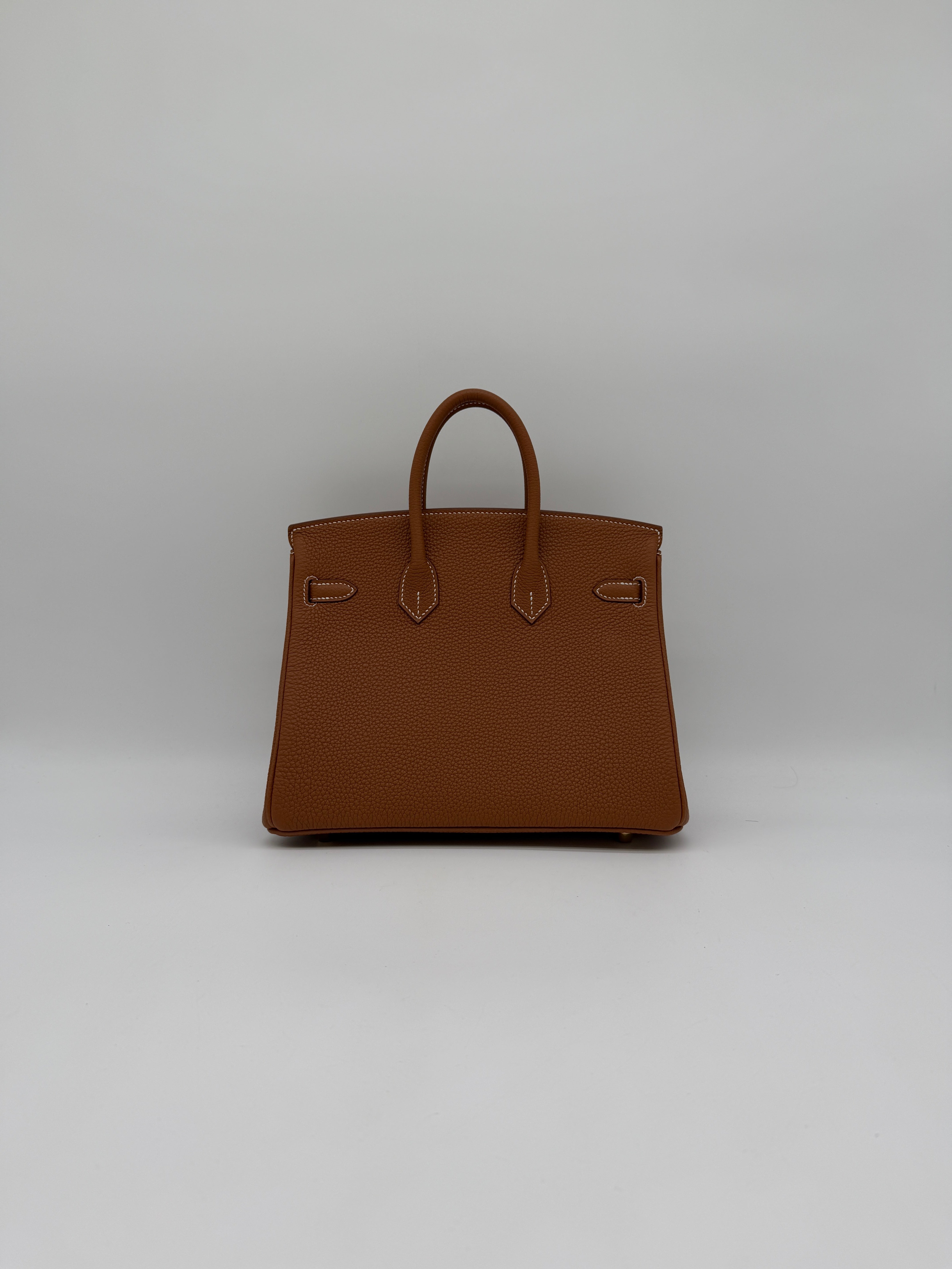 Hermès Birkin 25 Gold Togo Gold Hardware
