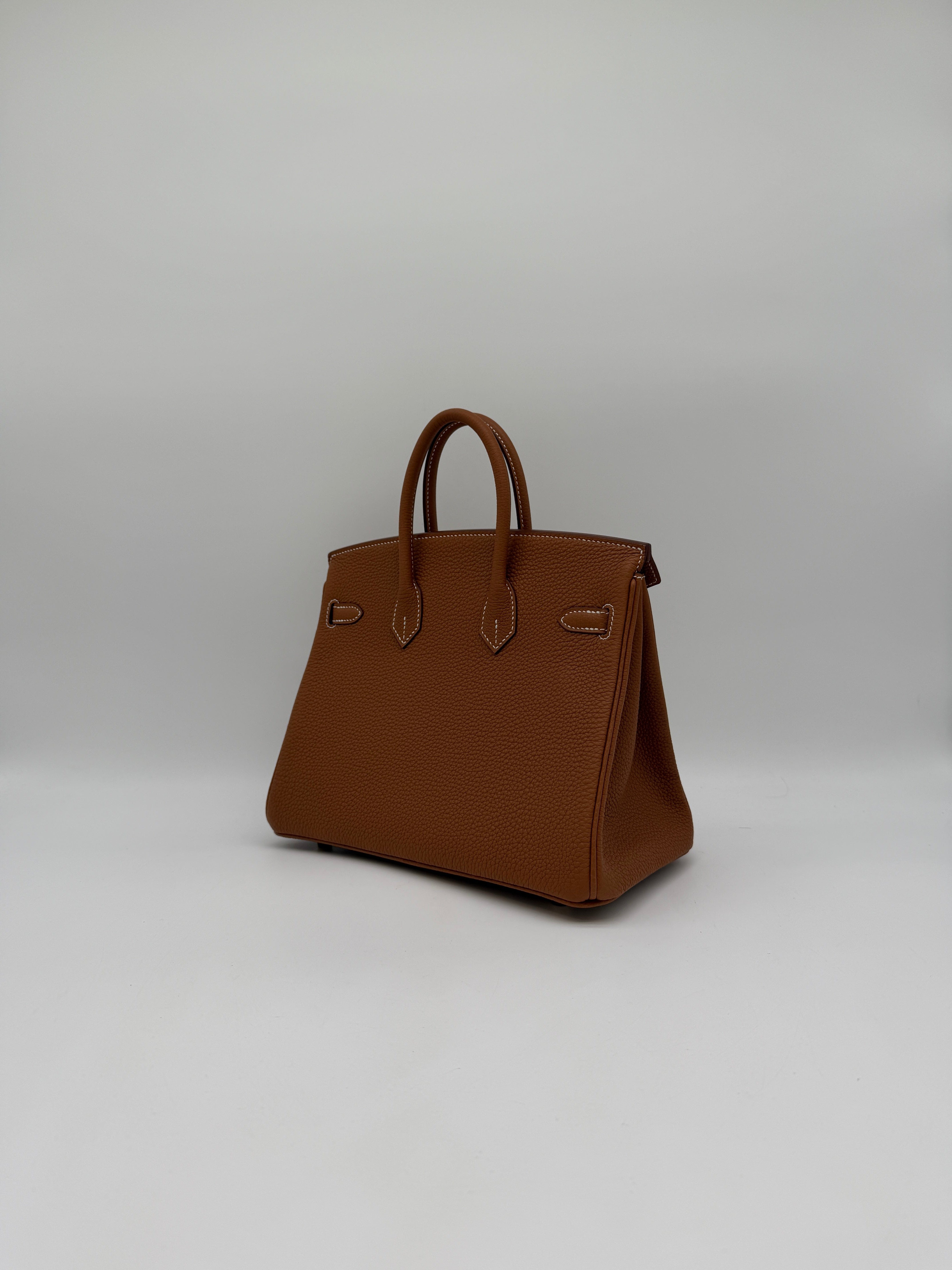 Hermès Hermès Birkin 25 Gold Togo Gold Hardware