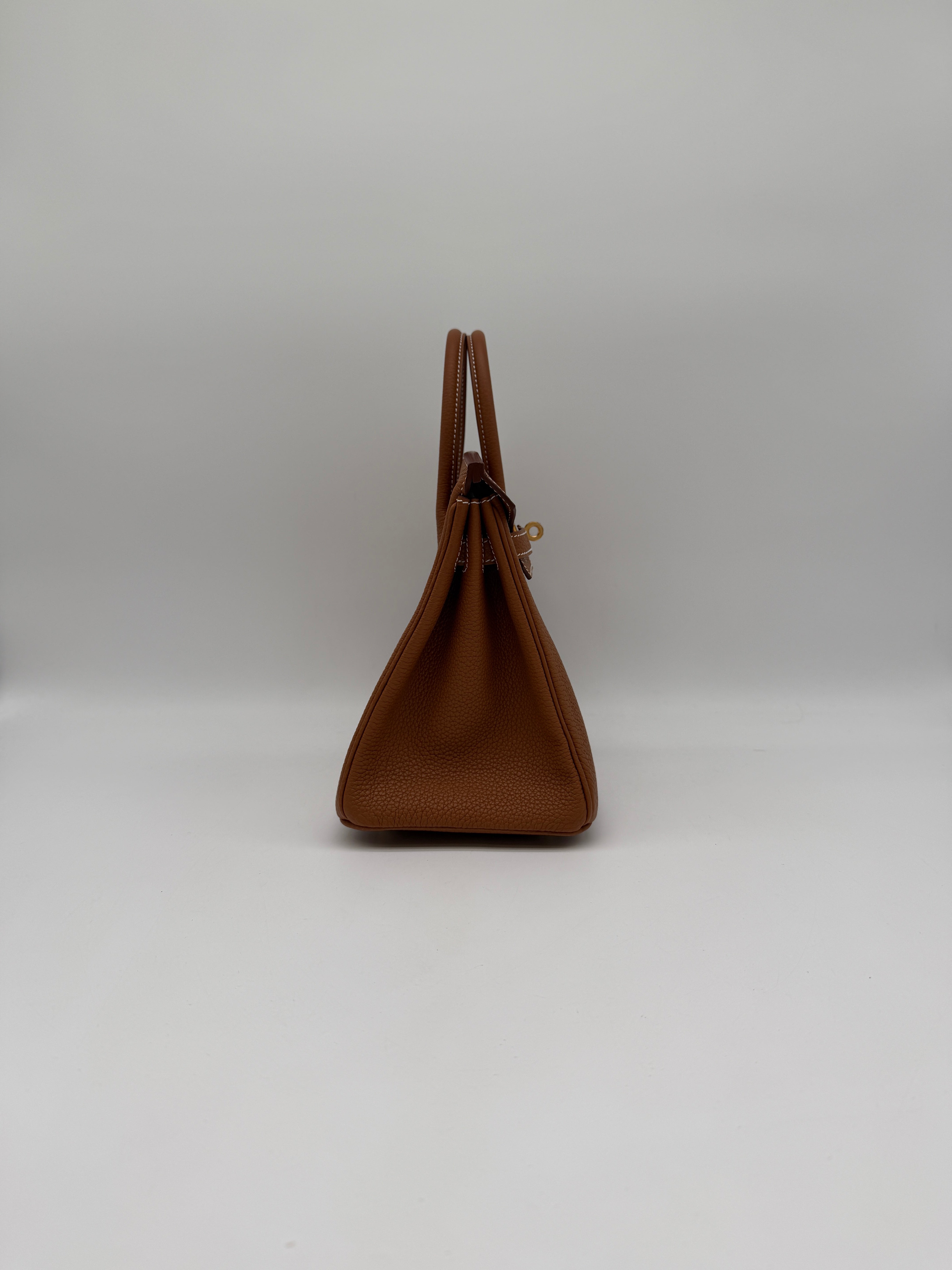 Hermès Birkin 25 Gold Togo Gold Hardware