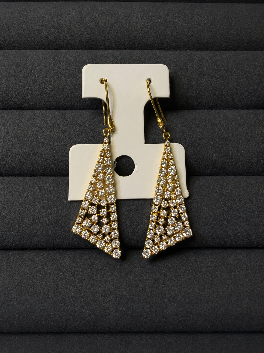 Diamond Earrings in K18 / D1.0ct / D1.0ct 07S4S