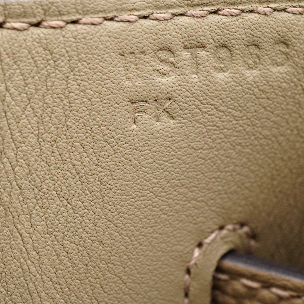 HERMES KELLY 42 RETOURNE  BEIGE MARFA TOGO HAND SHOULDER BAG 2024 W STAMP PALLADIUM HARDWARE 90342566