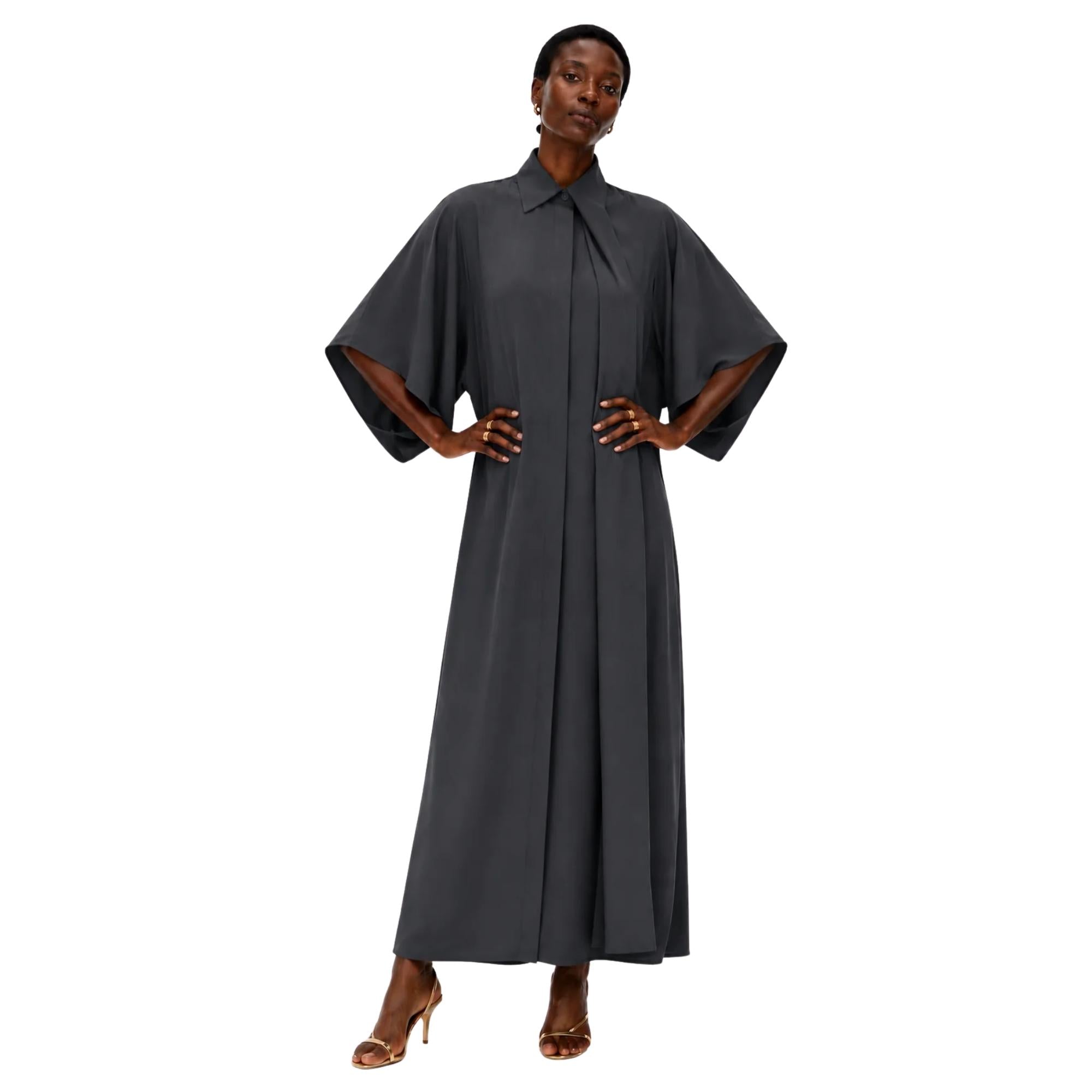 KIMONO-SLEEVE SHIRT DRESS فستان “CASSIA”