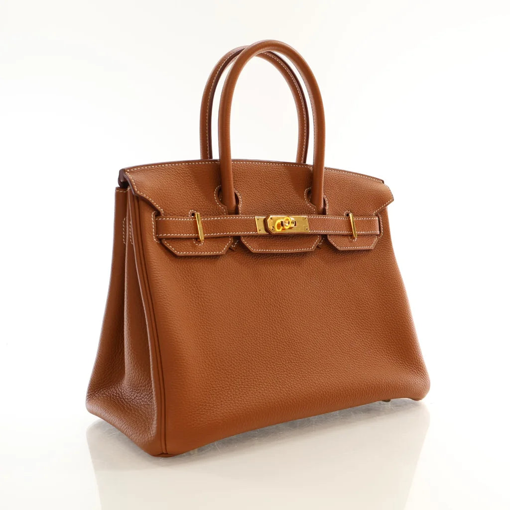 Hermes Gold Clemence Birkin 30 L-XAKOPY