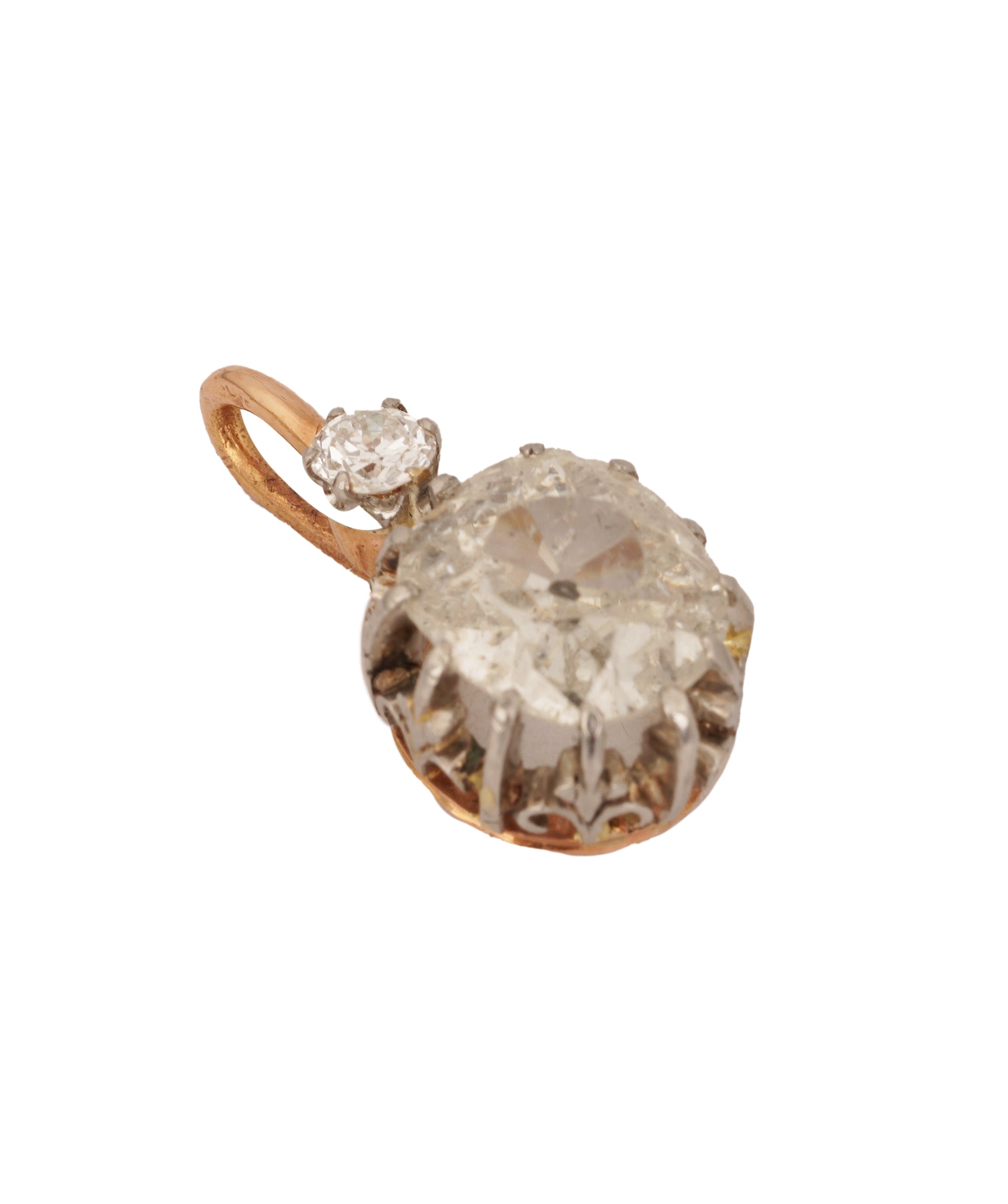 Old-Cut Diamond Pendant in Box  WA22002