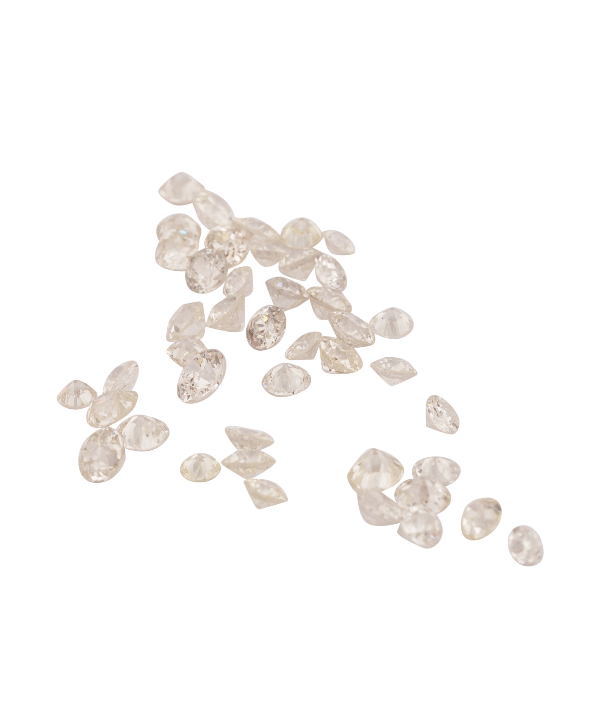SI White OLD CUT ROUND Shape Melee (RARE) (Price Per Stone) DXBN0854